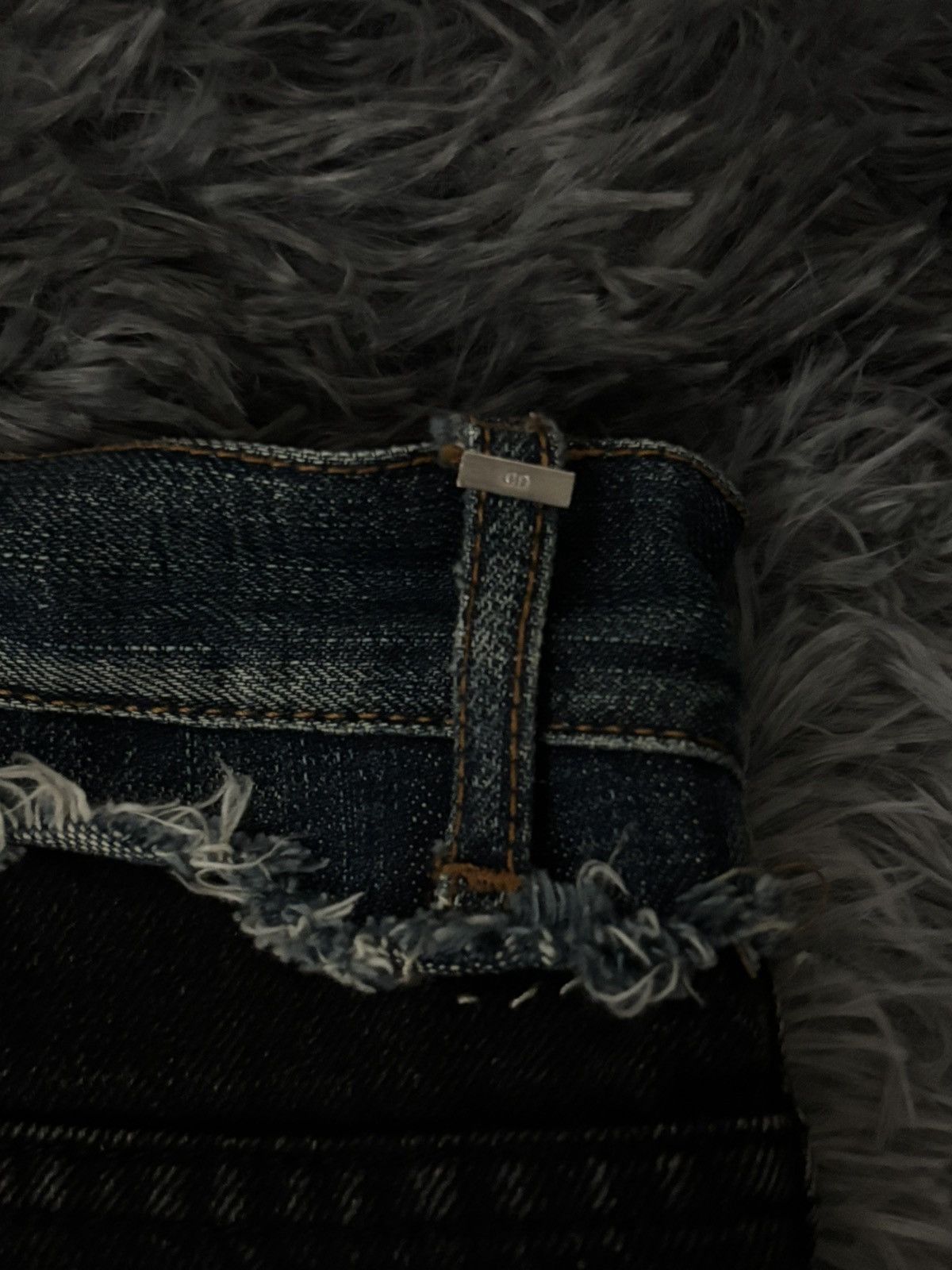 Dior dior homme AW06 cummerbund black denim “These Grey Days” Size US 28 / EU 44 - 9 Thumbnail