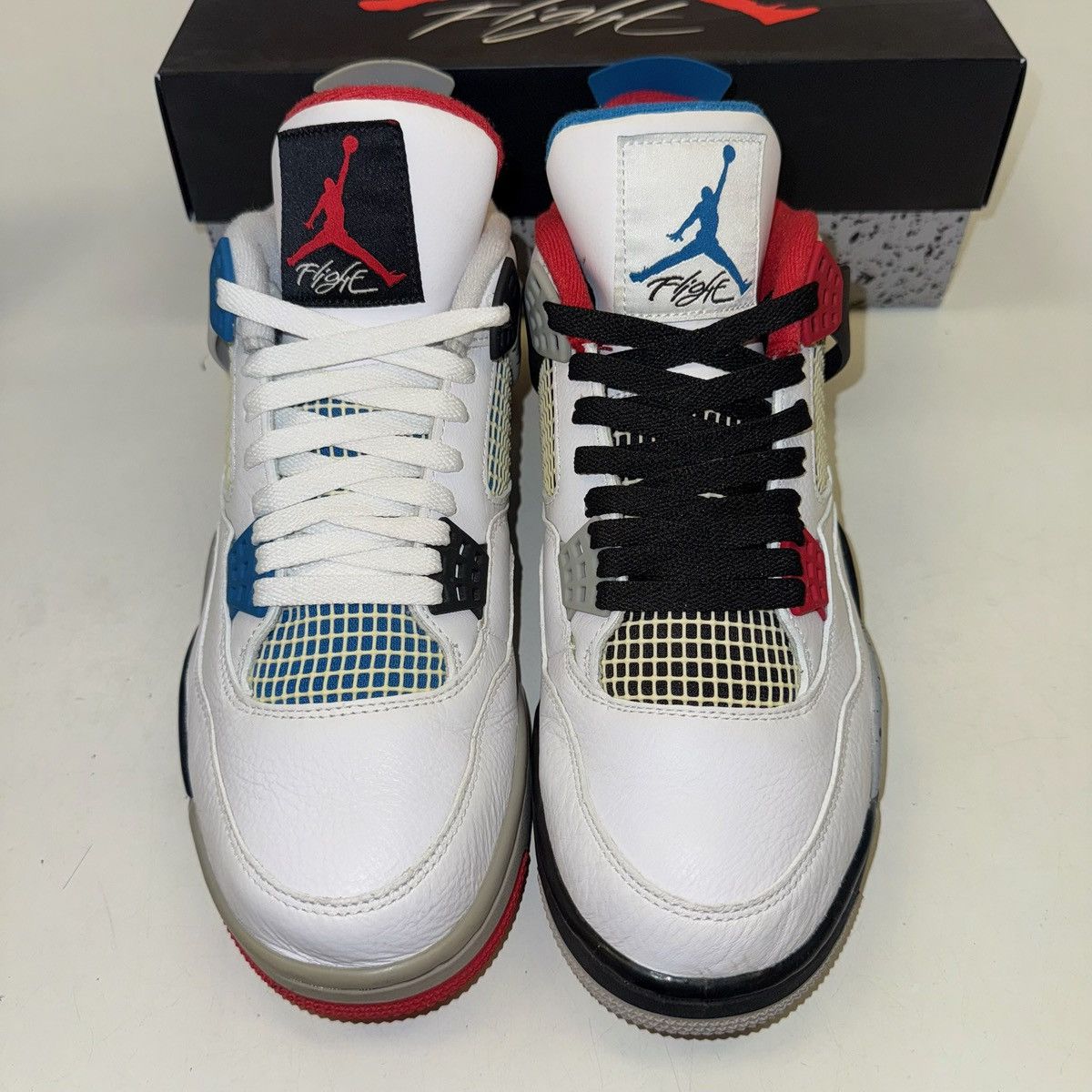 Jordan Brand Size 10.5 - Jordan 4 Retro SE Mid What The 4 CI1184-146 Size US 10.5 / EU 43-44 - 4 Thumbnail