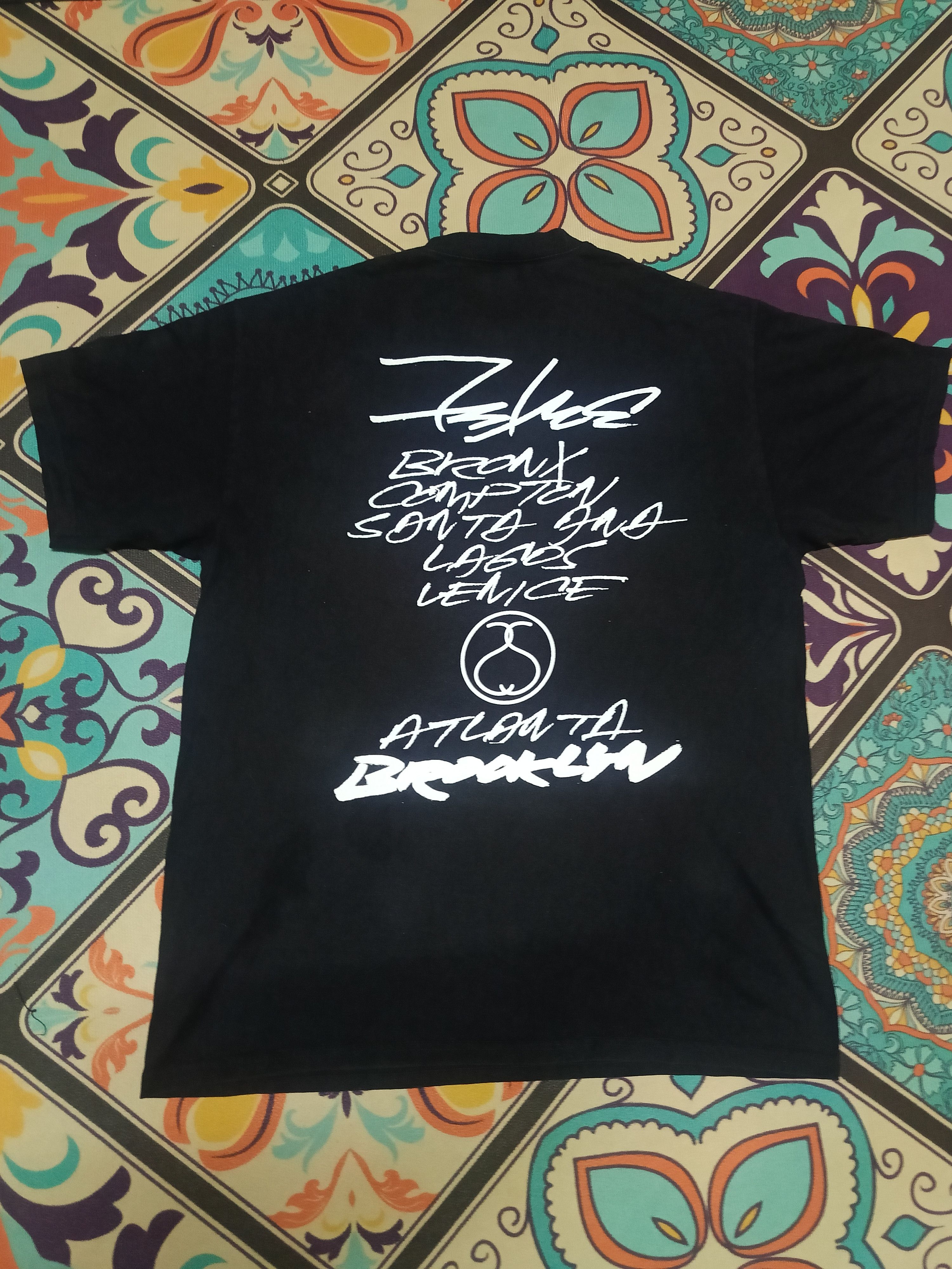 Futura × Stussy Rare Futura X Stussy World tour Shirt Limited edition Size US L / EU 52-54 / 3 - 2 Thumbnail