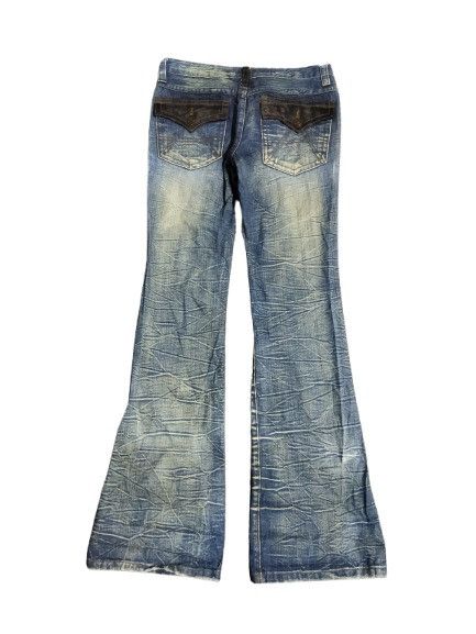 Japanese Brand Agate Flare Jeans Size US 32 / EU 48 - 2 Thumbnail