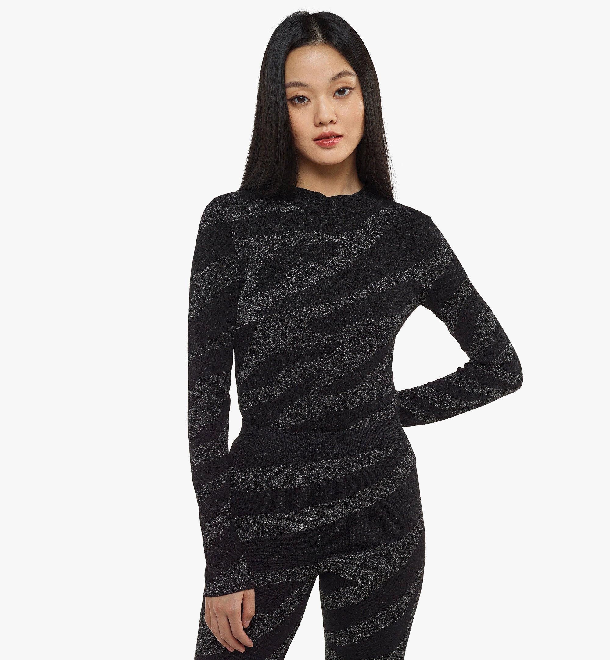 MCM o1mt1gz0625 Meta Safari Knit Sweater in Black/Grey Size M / US 6-8 / IT 42-44 - 5 Thumbnail