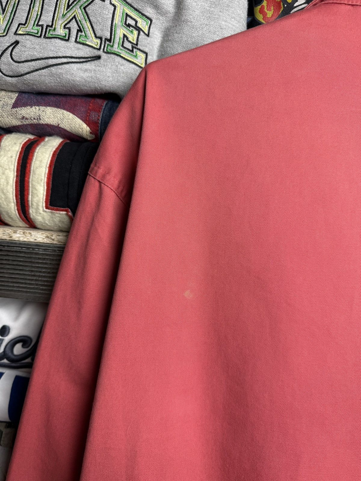 Polo Ralph Lauren × Vintage Vintage Polo Ralph Lauren Bomber Jacket Pink Size US L / EU 52-54 / 3 - 13 Thumbnail