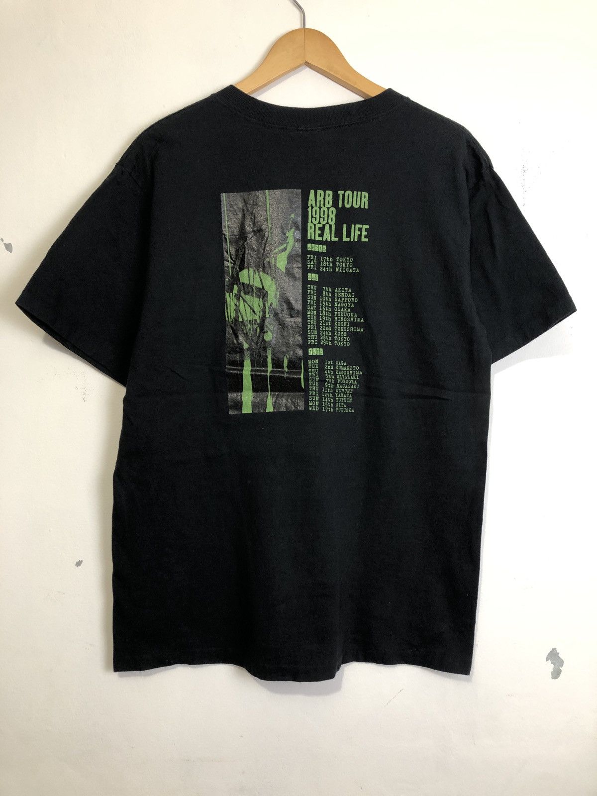 Band Tees × Vintage Vintage ARB Tour 1998 Real Life T-Shirt Size US L / EU 52-54 / 3 - 1 Thumbnail