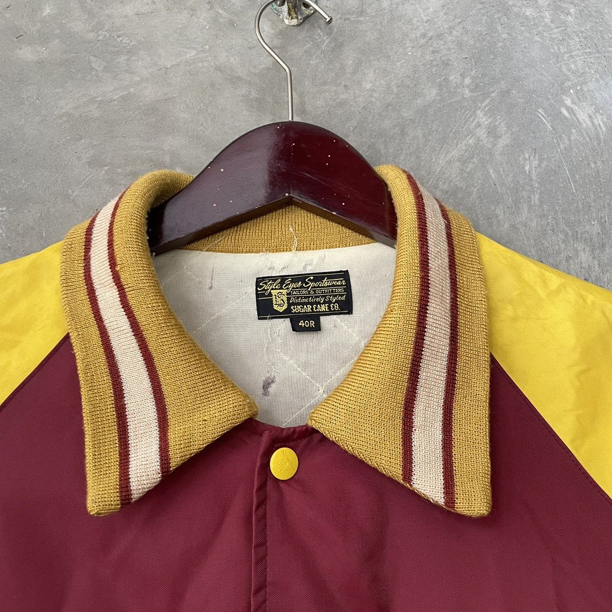 Sugar Cane × Toyo Enterprises Style Eyes Sportswear Coach Jacket Varsity Toyo Enterprise Size US L / EU 52-54 / 3 - 6 Thumbnail