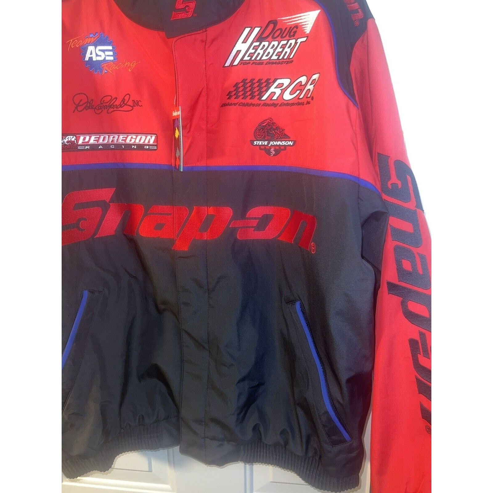 & Other Stories Snap-On Racing Jacket Dale Earnhardt Coat Large Doug Herbert Size US L / EU 52-54 / 3 - 7 Thumbnail