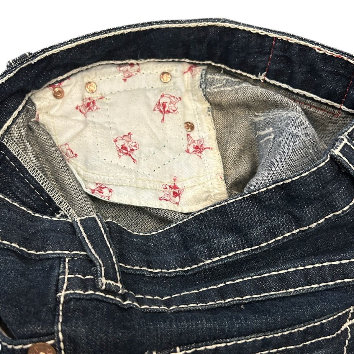 True Religion Y2K True Religion Jeans Billy Super T Vintage Shorts Size 27" / US 4 / IT 40 - 3 Thumbnail