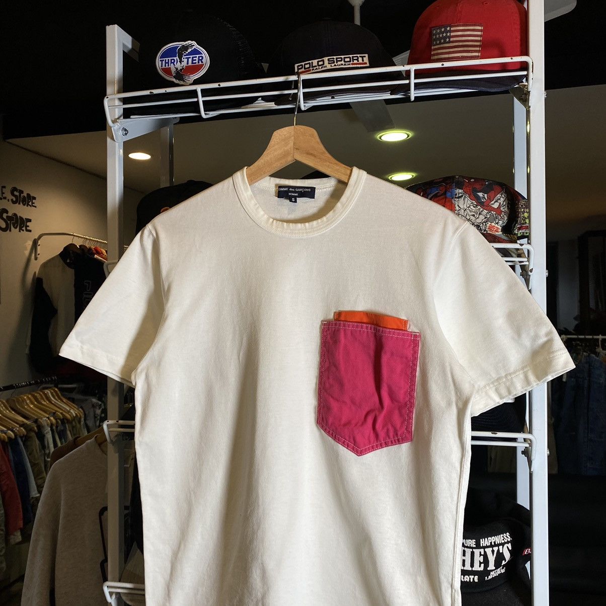 Comme des Garcons Homme Comme des Garcons Homme AD2015 Double Pocket Tee Size US S / EU 44-46 / 1 - 3 Thumbnail
