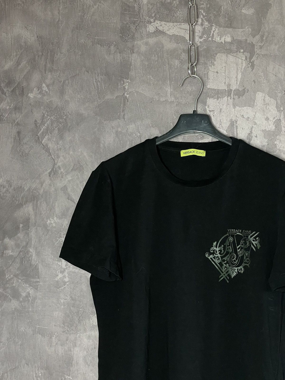 Versace × Versace Jeans Couture × Vintage Mens Versace Longsleeve luxury y2k tshrit tee Medusa Size US M / EU 48-50 / 2 - 5 Thumbnail