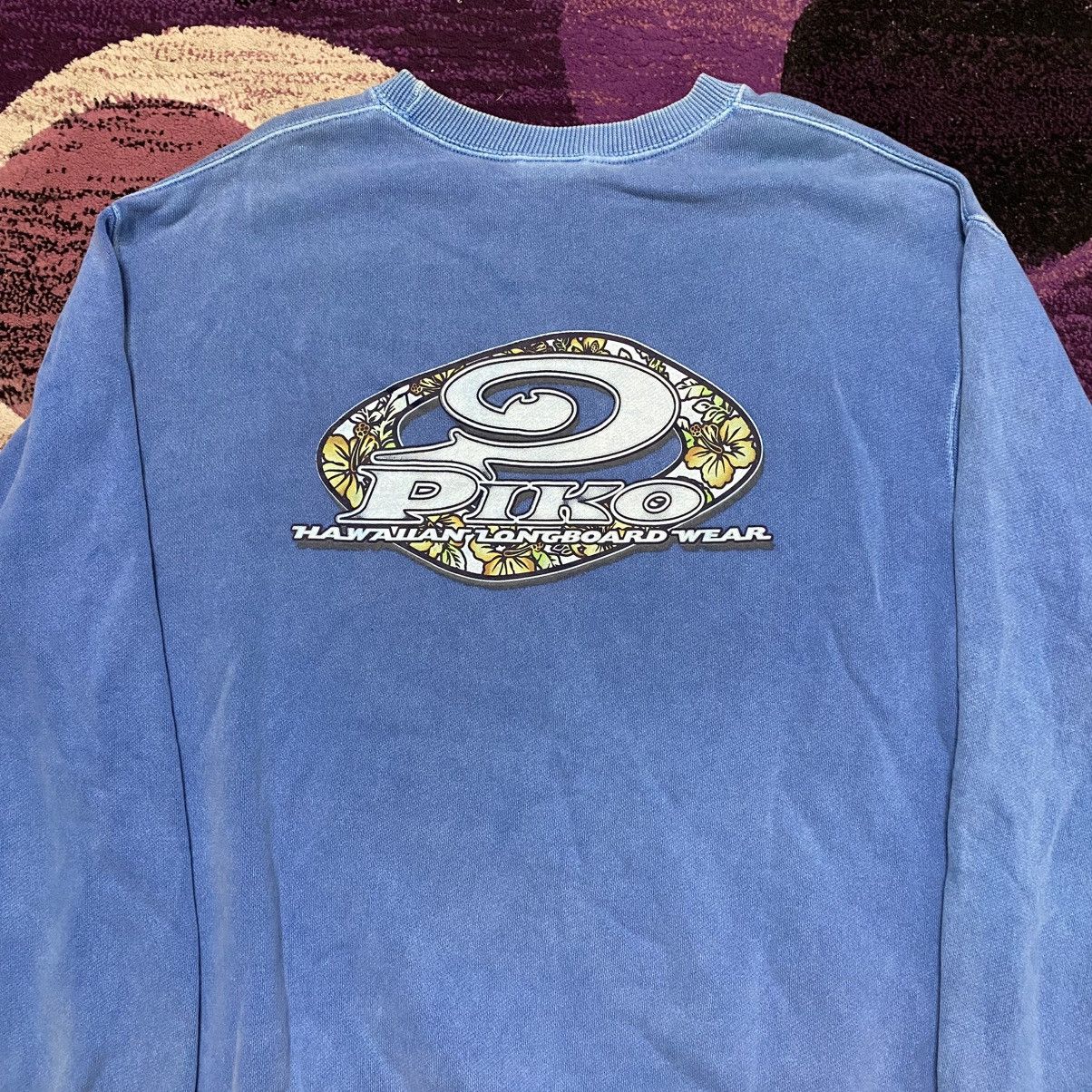 Vintage Vintage Piko Hawaiian Surf Crewneck Size US L / EU 52-54 / 3 - 6 Thumbnail