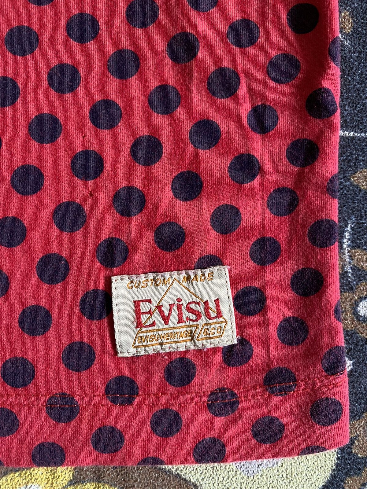 Evisu Japanese Brand Evisu Genes Big Logo Tee Size US S / EU 44-46 / 1 - 5 Thumbnail