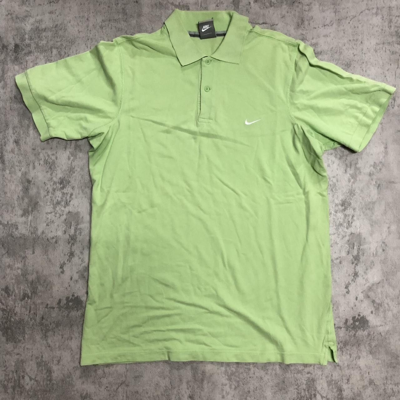 Nike Nike green polo shirt #nike Size US L / EU 52-54 / 3 - 1 Thumbnail