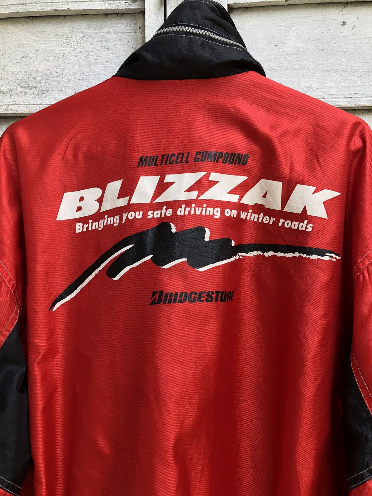Bridgestone Blizzak Jacket Nylon Bomber Jacket