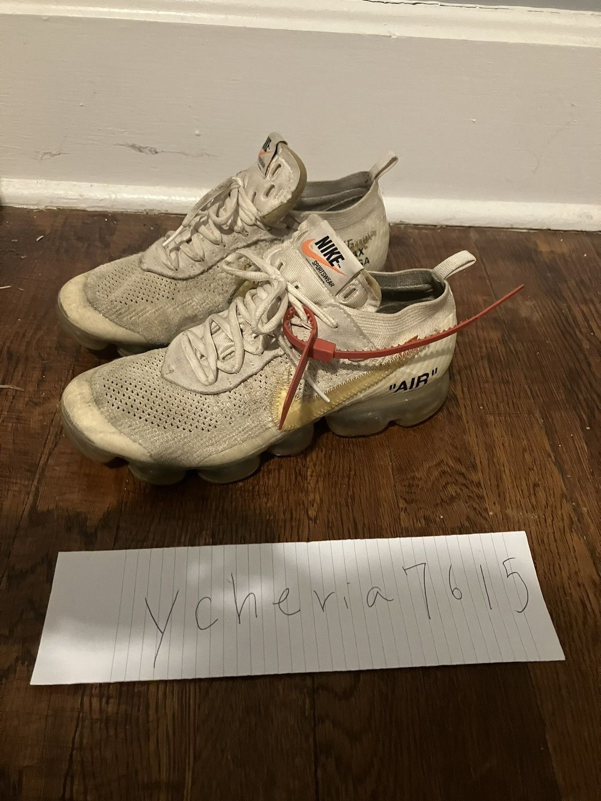 Nike × Off-White off white nike vapormax Size US 8 / EU 41 - 1 Thumbnail