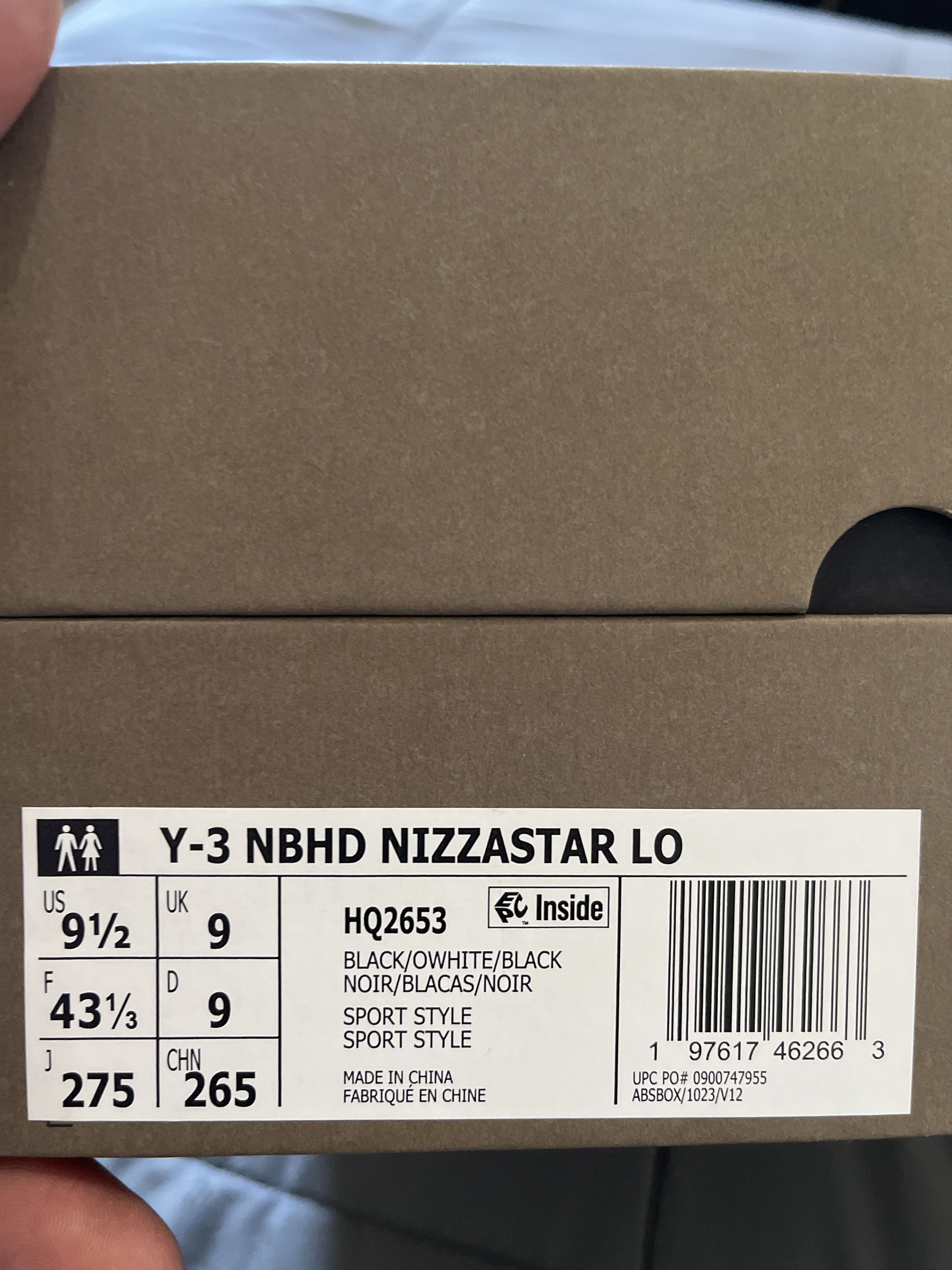 Yohji Yamamoto Y3 NBHD NIZZASTAR LO Size US 9.5 / EU 42-43 - 8 Thumbnail
