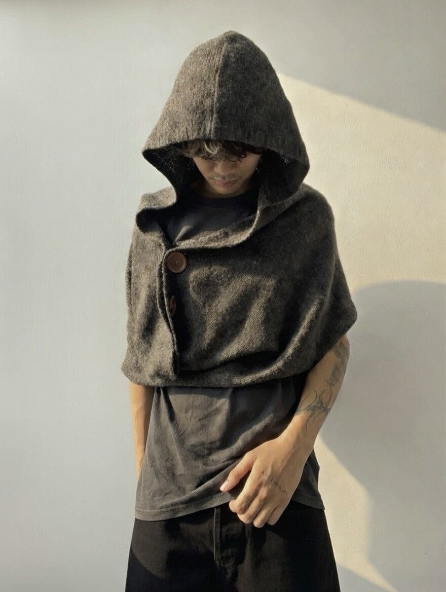 Issey Miyake Issey Miyake Sunao Kuwahara Knit Hooded Size US M / EU 48-50 / 2 - 2 Thumbnail