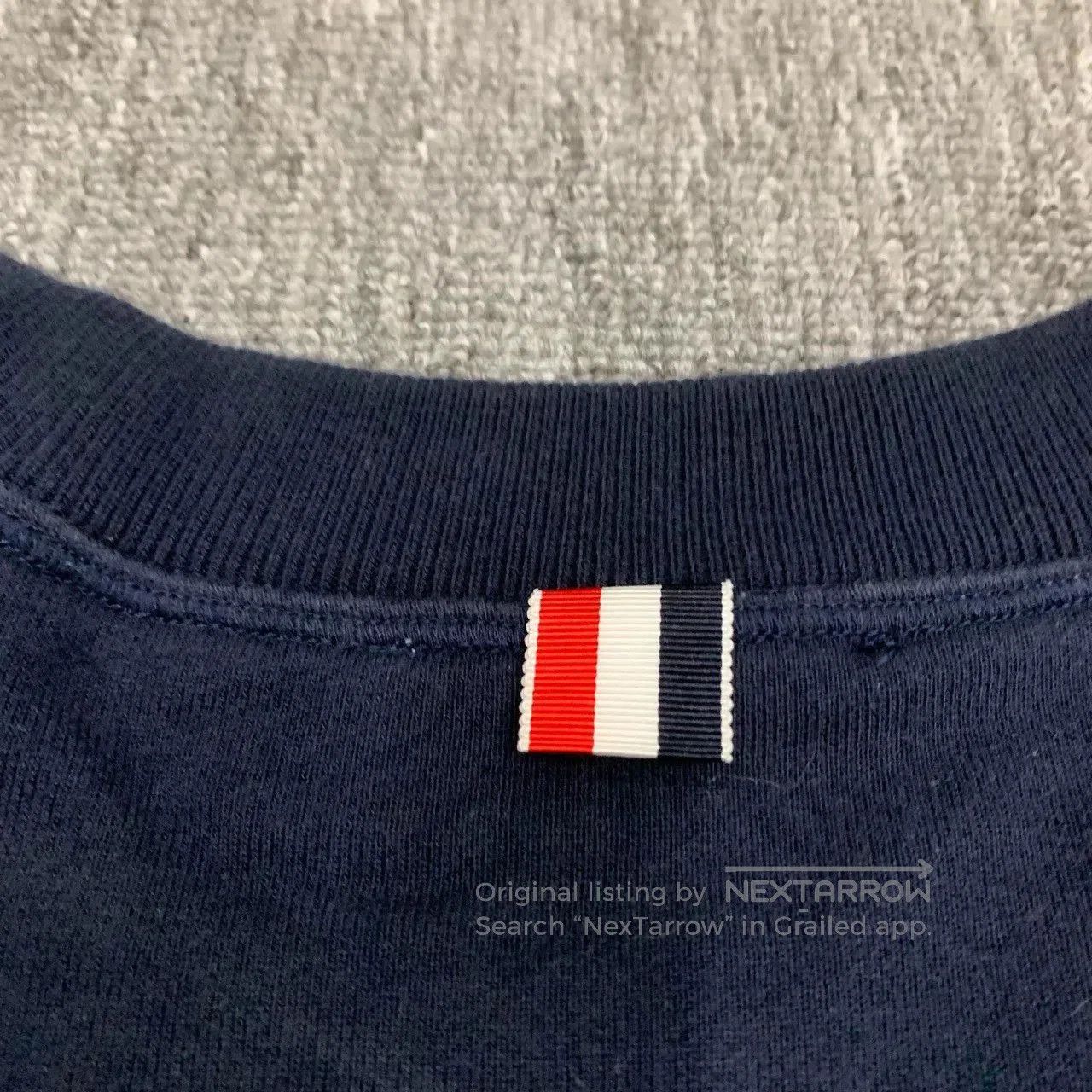Thom Browne Thom Browne Blue Sweatshirt. Size US M / EU 48-50 / 2 - 5 Thumbnail