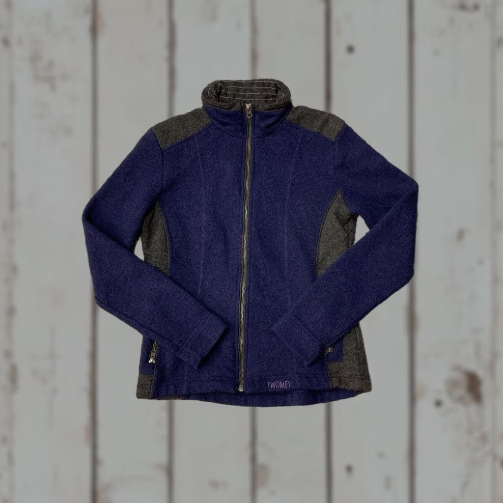 Vintage Kuhl Alfpaca Purple Fleece Full Zip Up Jacket Womens Medium Jacket Zip Full Zip Up Embroidered Logo Zipper Purple Fleece Size M / US 6-8 / IT 42-44 - 1 Thumbnail