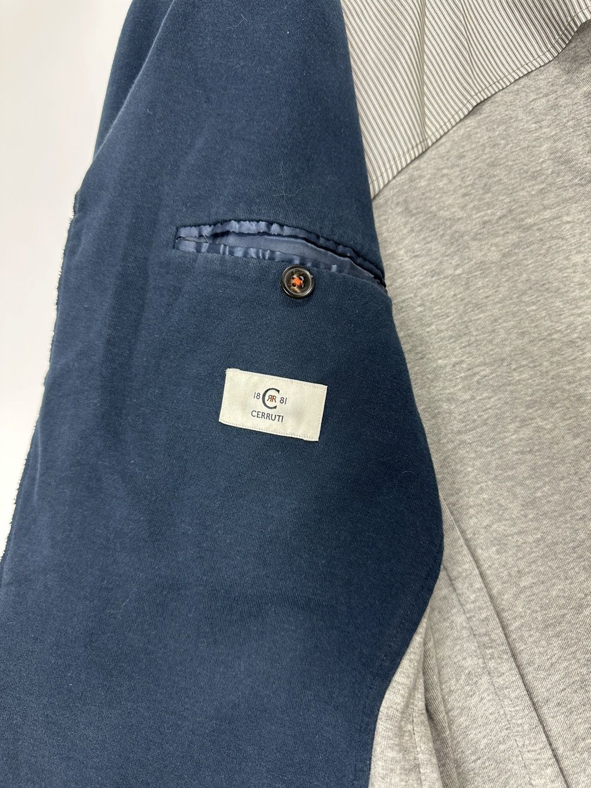 Cerruti 1881 Cerutti 1881 Blue Blazer Classic Men's Size 40R - 14 Thumbnail