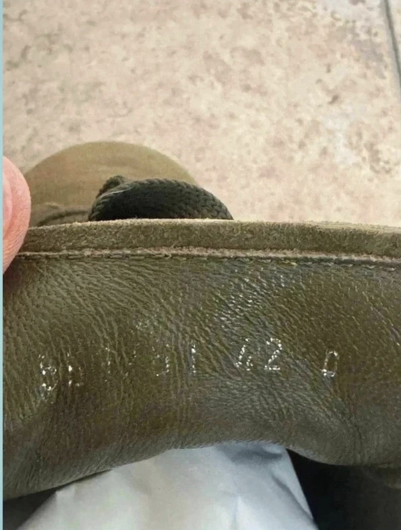 Alexander McQueen Alexander McQueen Tonal Suede Wedge Sole khaki Size US 8.5 / EU 41-42 - 12 Thumbnail