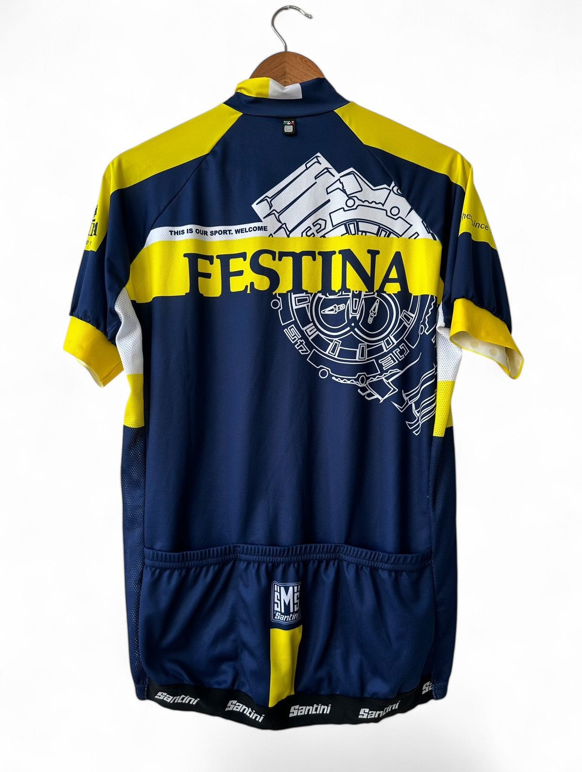 Vintage Festina Watches Pro Cycling Team Shirt SMS Santini Size XL Size US XL / EU 56 / 4 - 2 Thumbnail