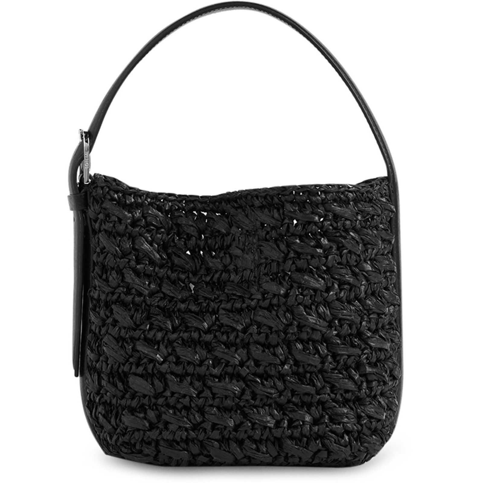 Toteme TOTEME Black Small Paper Tote Bag New Size ONE SIZE - 1 Thumbnail