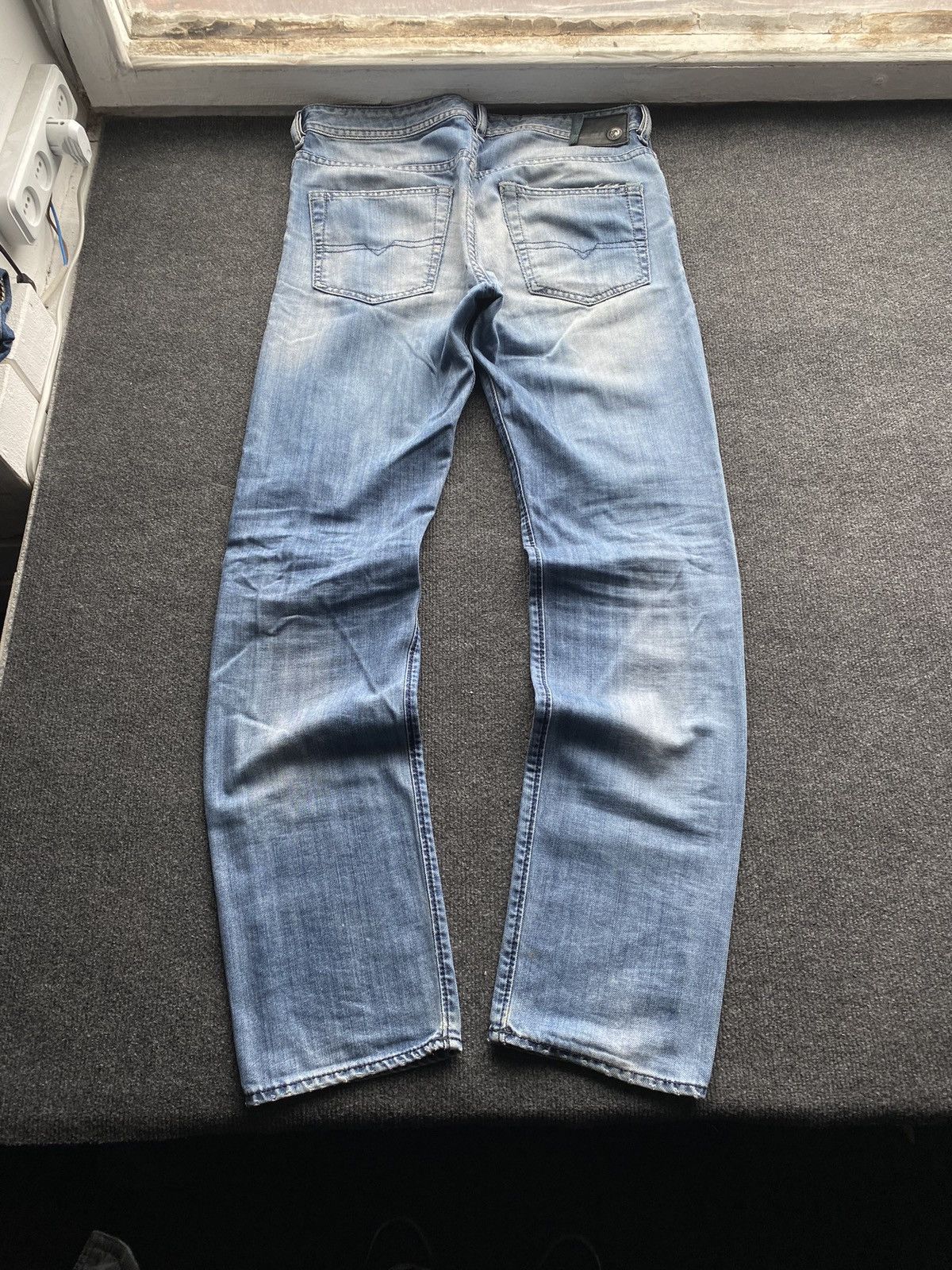 Diesel 🔥Opium Punk Diesel Buster regular slim tapered jeans 31 y2k Size US 31 - 2 Thumbnail