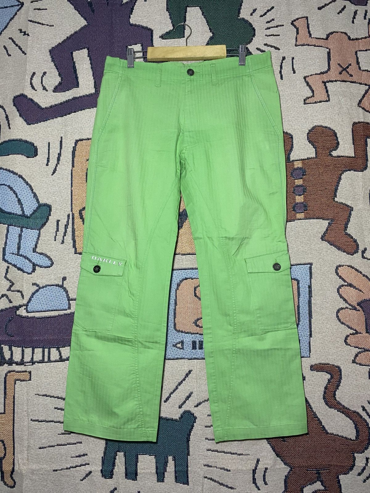 Oakley Oakley Vintage Pants Green Sportwear Size US 34 / EU 50 - 1 Thumbnail