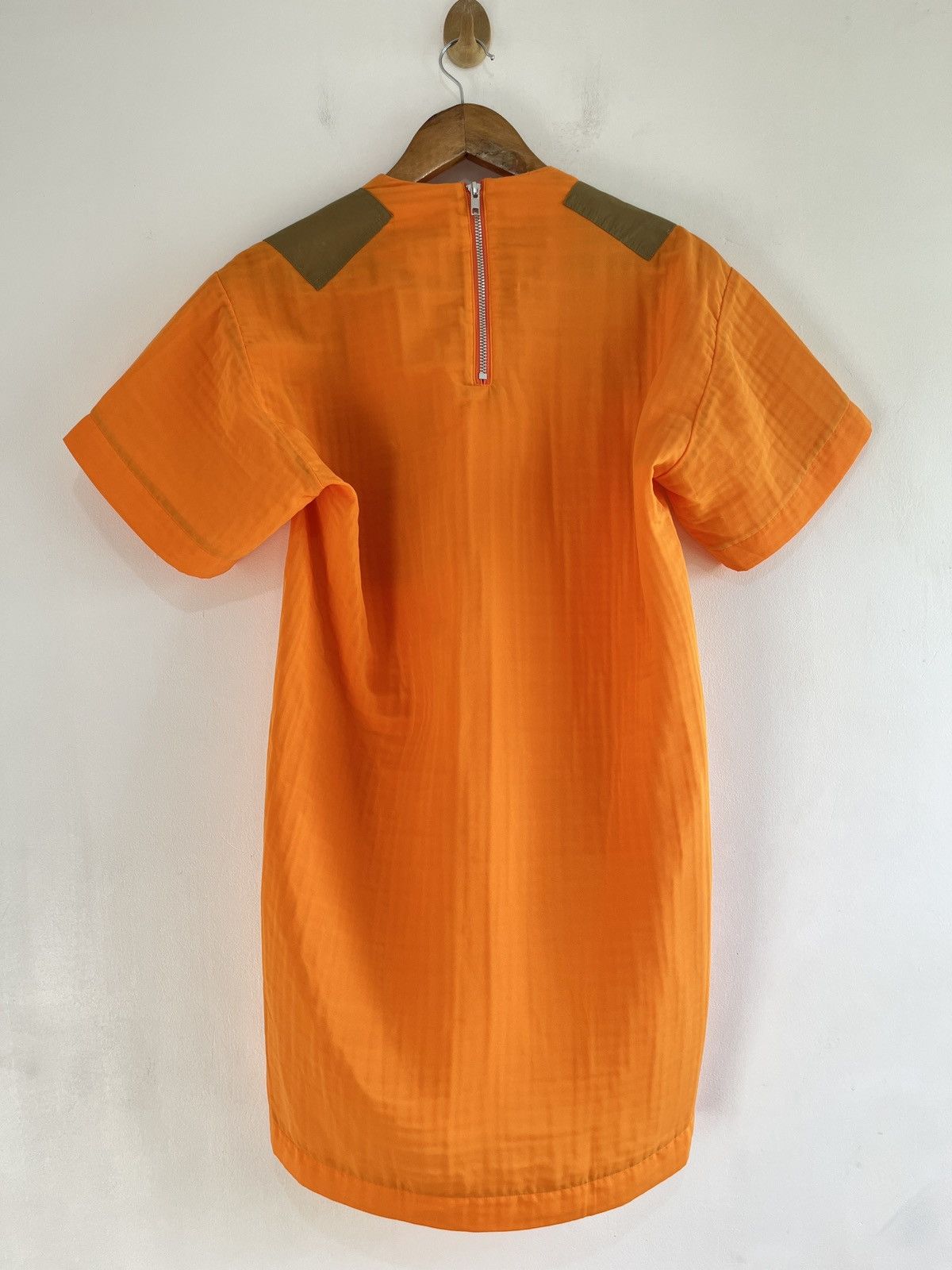 Japanese Brand × Sacai SS15 Linen Pocket Mid Dress Size S / US 4 / IT 40 - 2 Thumbnail