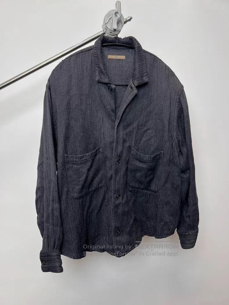 Yohji Yamamoto YOHJI YAMAMOTO Linen Blend Flowing Shirt Size US L / EU 52-54 / 3 - 2 Thumbnail
