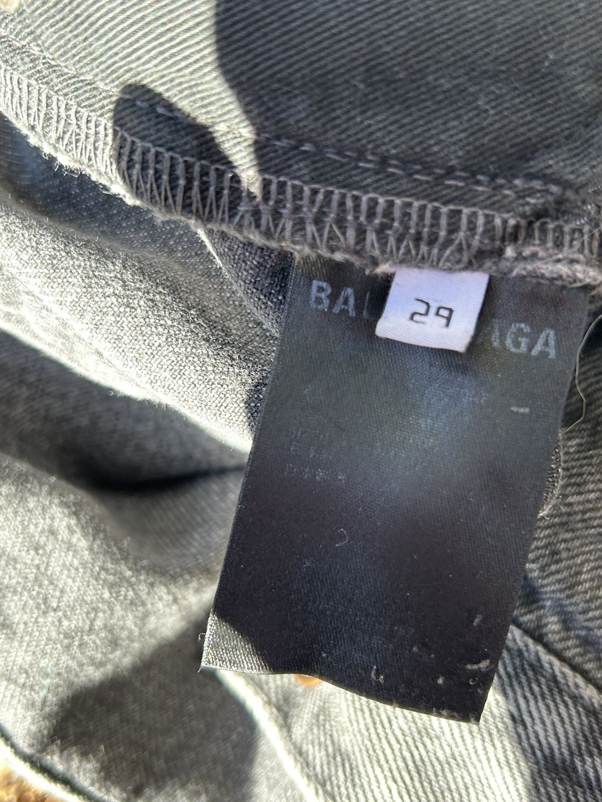 Balenciaga Balenciaga convertible denim | Grailed