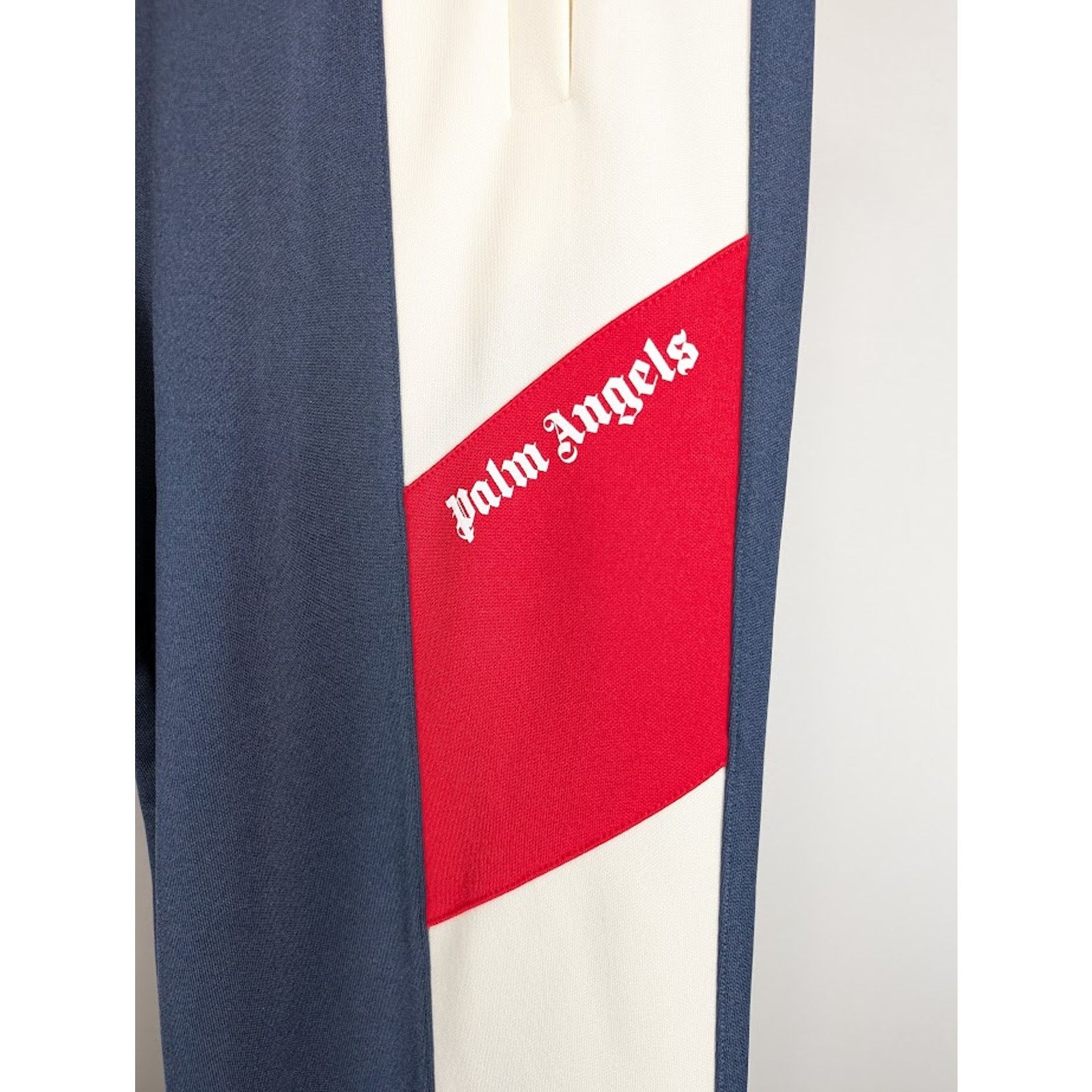 Palm Angels o1rshd1 V Colarblock Track Pant in Navy Blue White Size US 34 / EU 50 - 8 Thumbnail