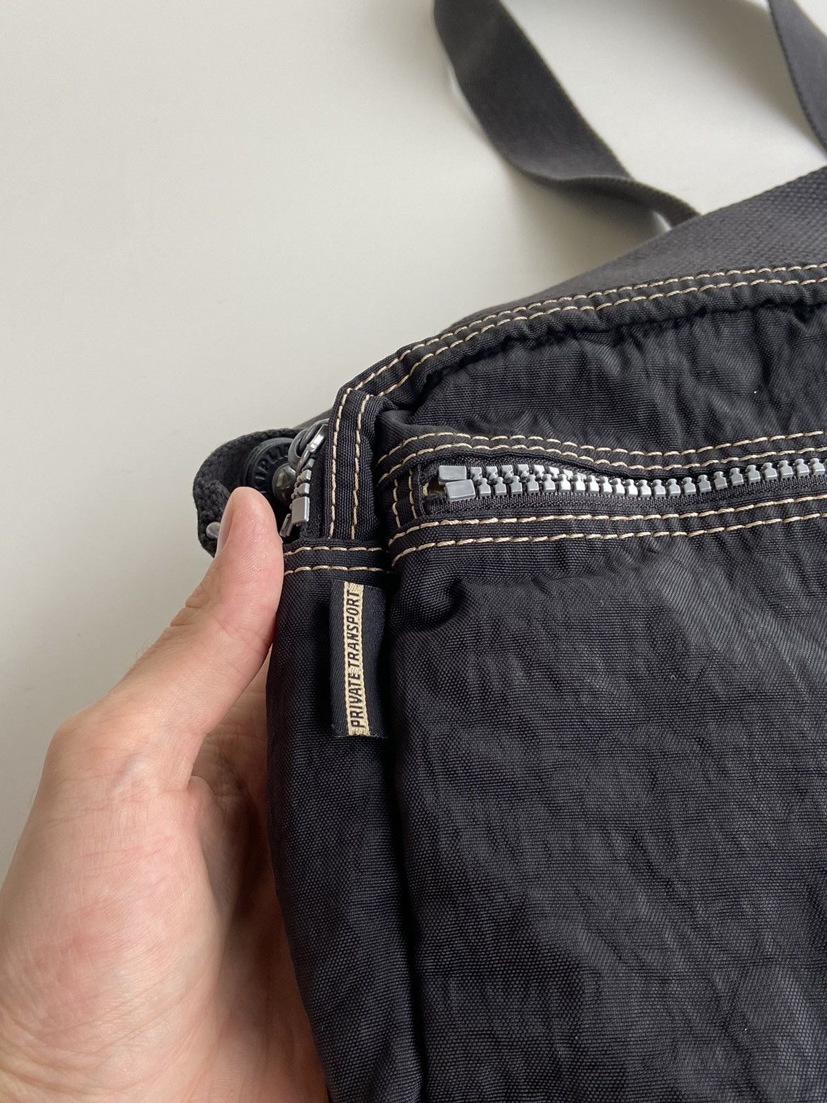 Japanese Brand × Vintage Kipling Vintage Messenger Y2K black Size ONE SIZE - 9 Thumbnail