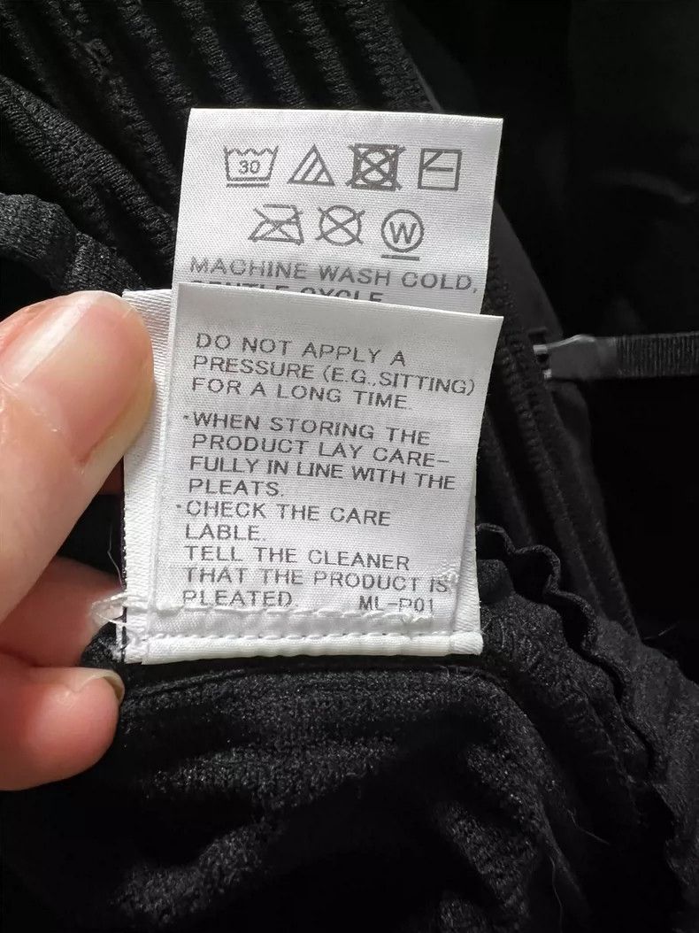 Issey Miyake issey miyake Black long-sleeved T-shirt 2506-Nextarrow Size US M / EU 48-50 / 2 - 4 Thumbnail