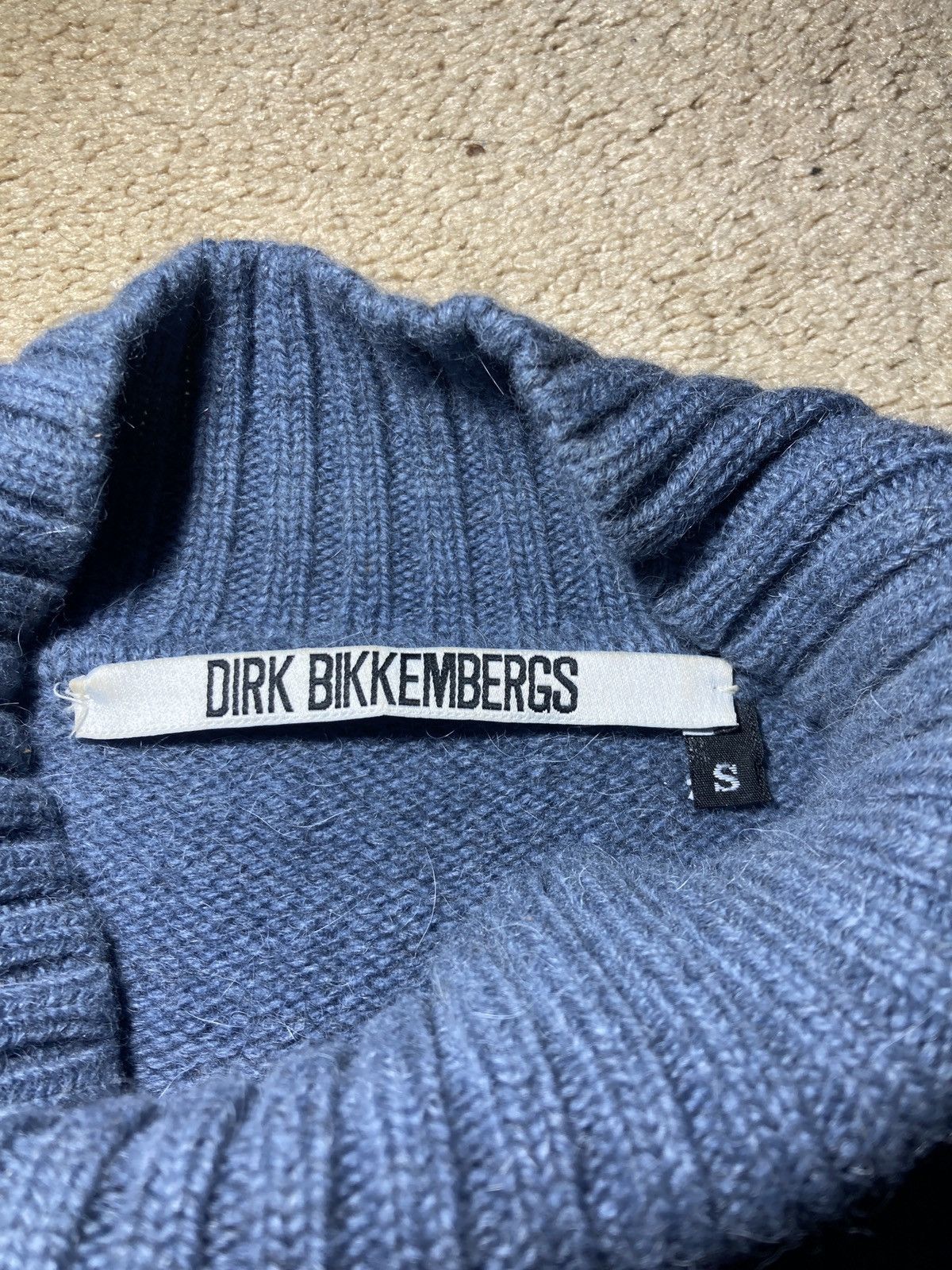 Dirk Bikkembergs AW98 Dirk Bikkembergs Wool Alpaca Turtleneck Sweater 90s DB Size US S / EU 44-46 / 1 - 7 Thumbnail