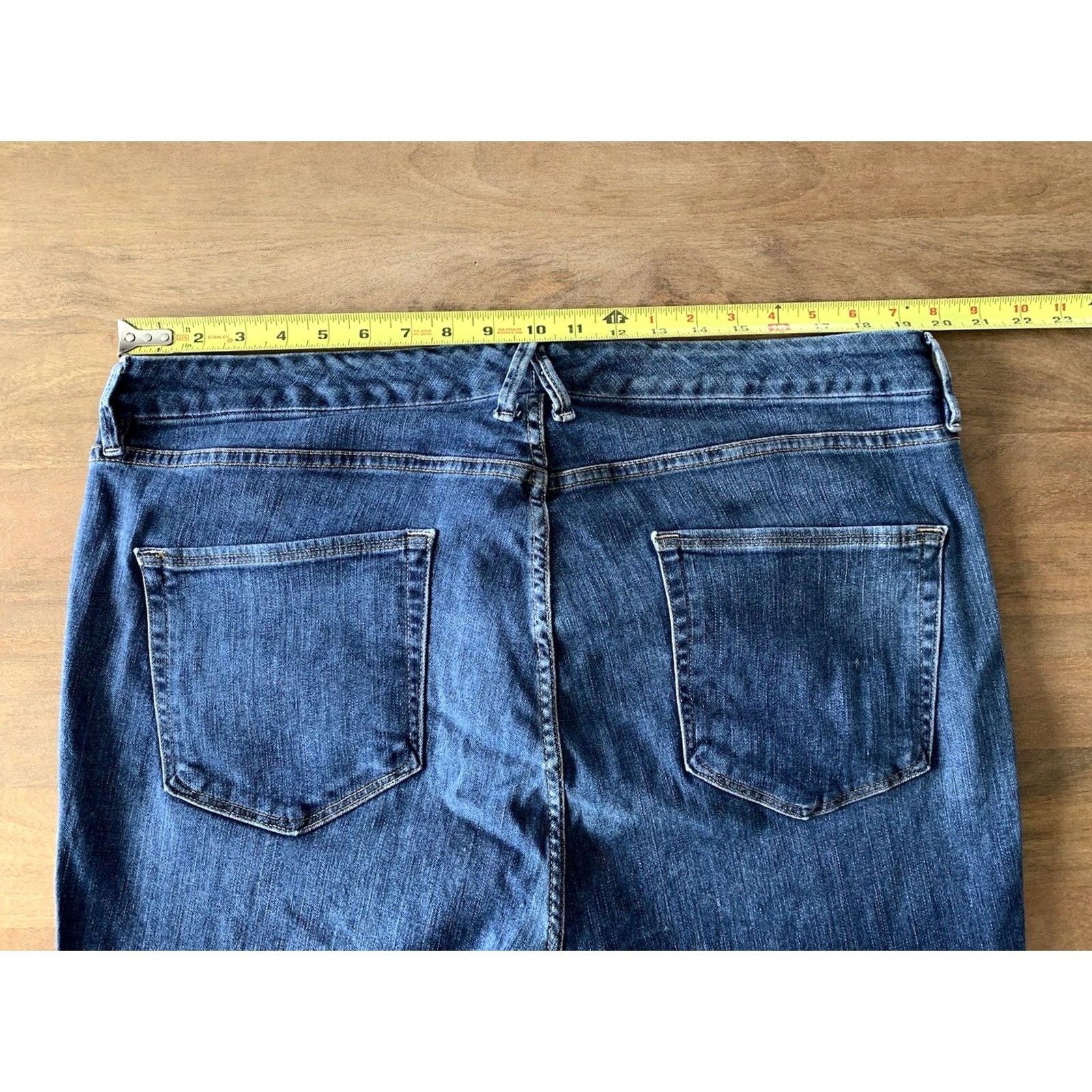Good American Good American Jeans Women’s 22 Blue High Rise Stretch Denim Jeans Size 40" / US 18 - 5 Thumbnail