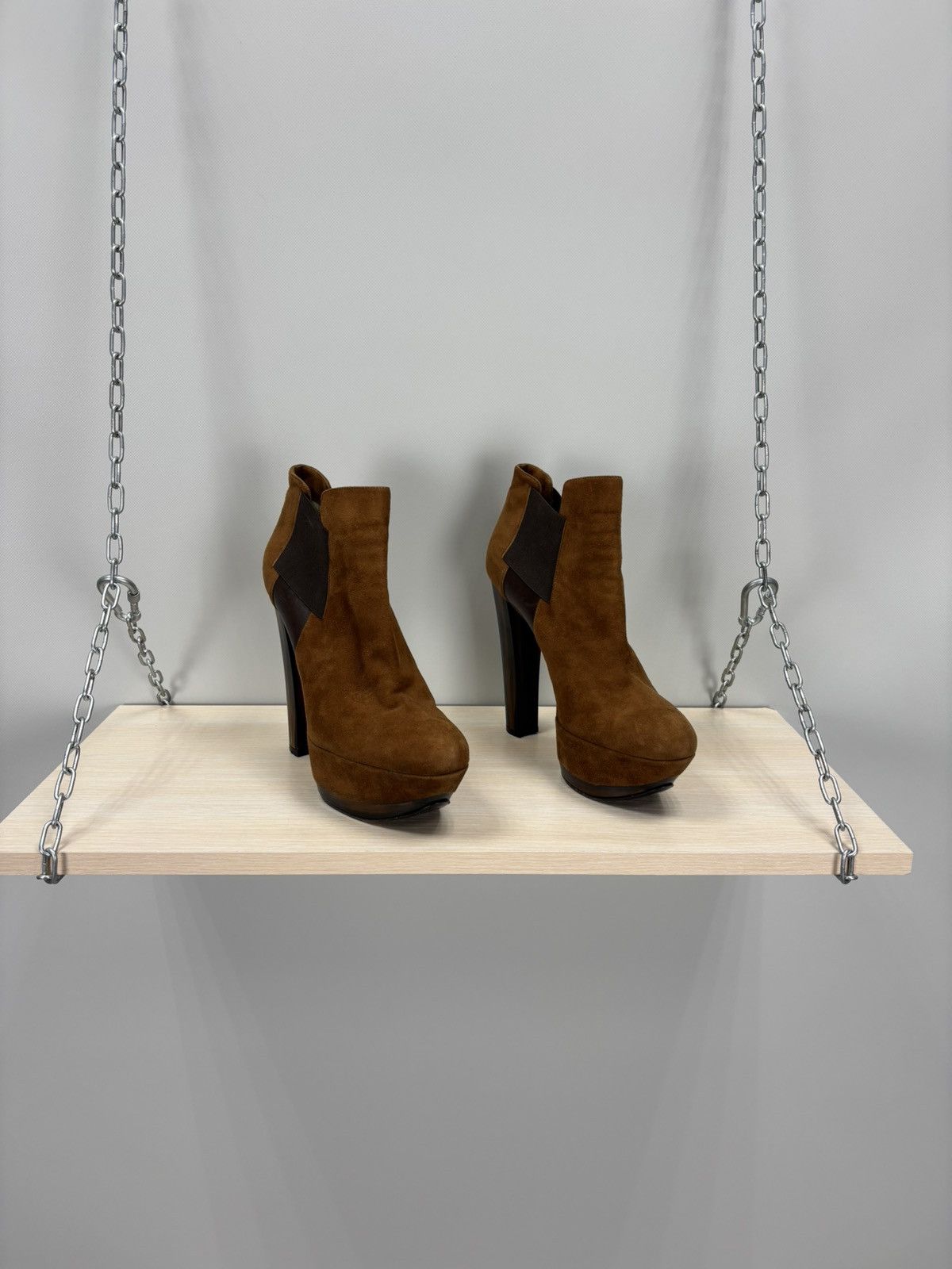 Casadei Womens heels Casadei Size 10 Color Brown Size US 10 / IT 40 - 1 Thumbnail