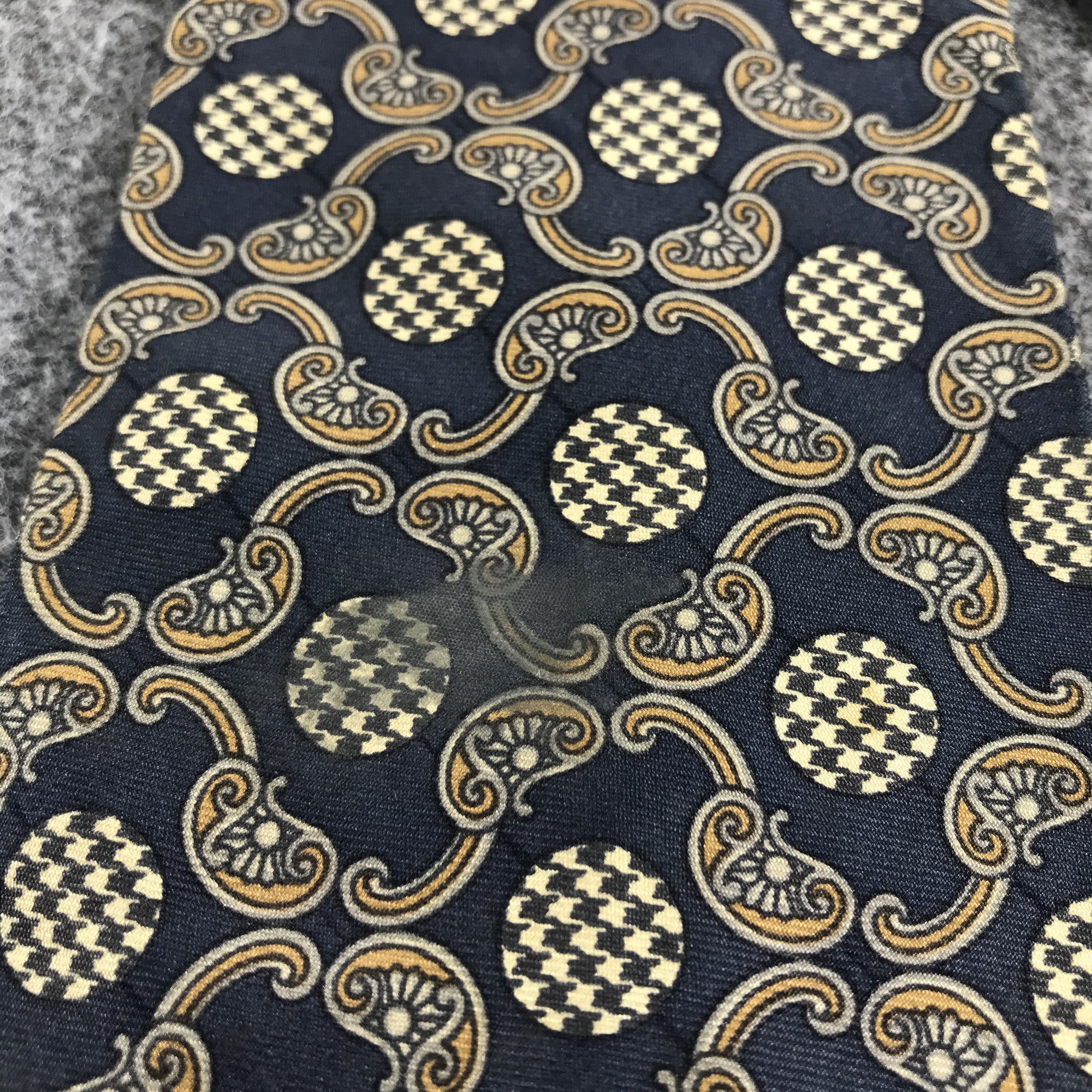 Vintage Vintage ChrIStian diOR Monsieur Silk Neck Ties T18 Size ONE SIZE - 2 Thumbnail