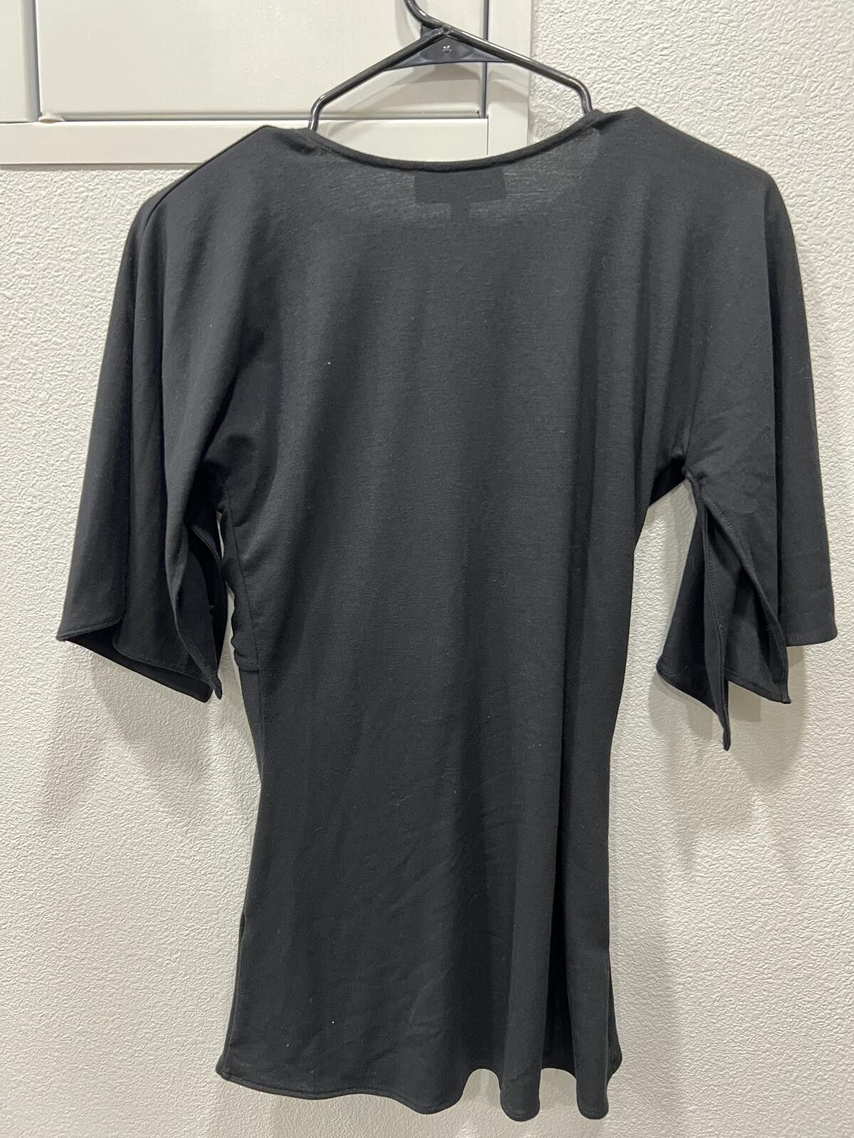Other Jagger black y2k bell sleeve top Size L / US 10 / IT 46 - 5 Thumbnail