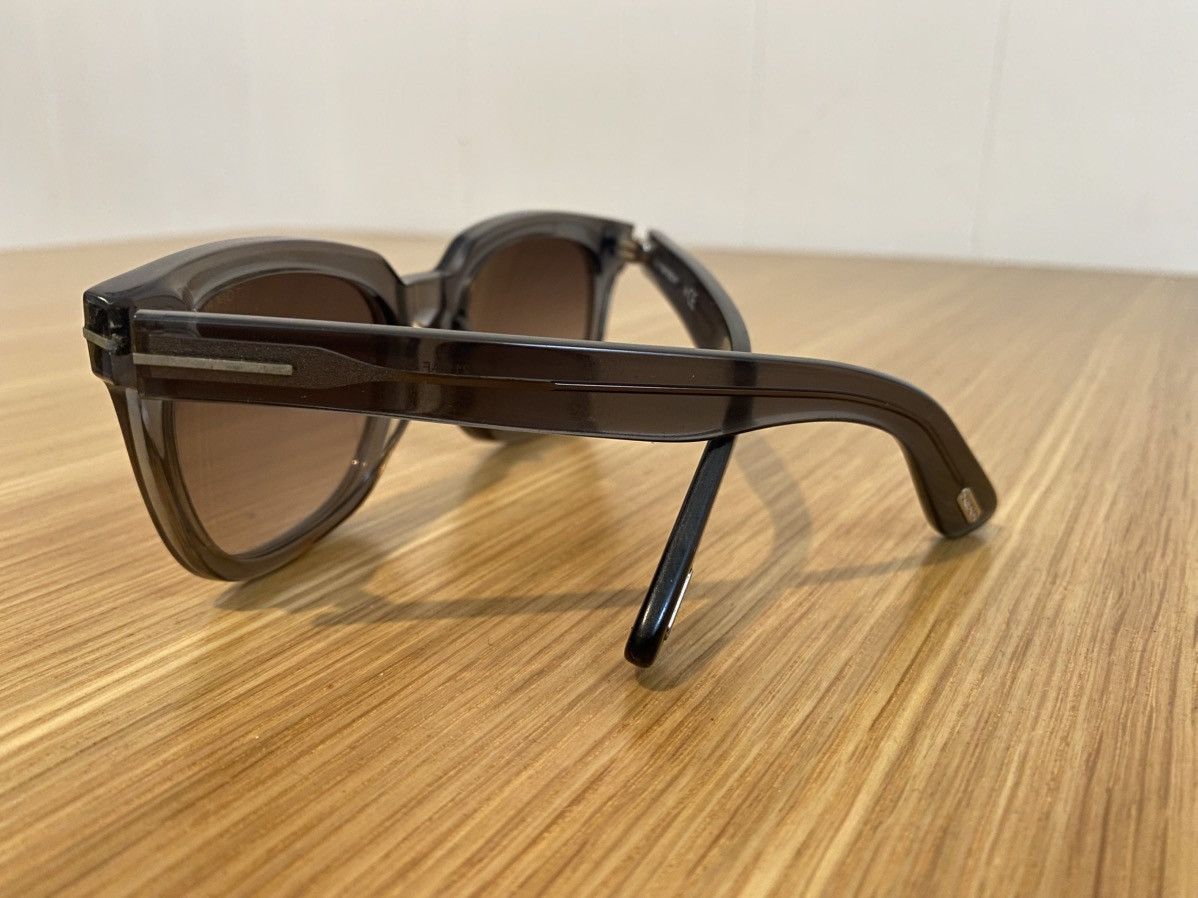 Tom Ford Tom Ford TF211 92B Sunglasses – Dark Havana / Smoke Lenses Size ONE SIZE - 3 Thumbnail