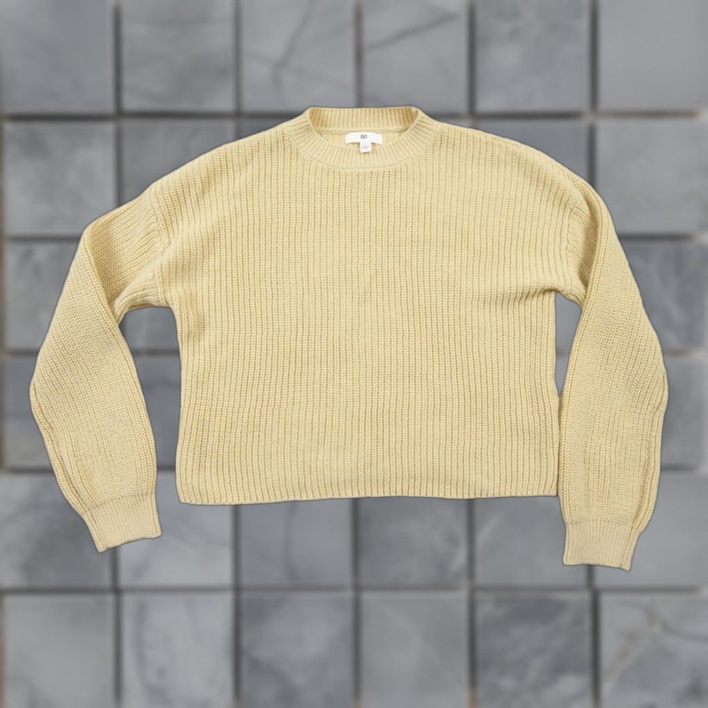 Vintage VINTAGE BP Women's Sweater Pullover Knit Crewneck S All Seasons Beige Casual Size S / US 4 / IT 40 - 1 Thumbnail