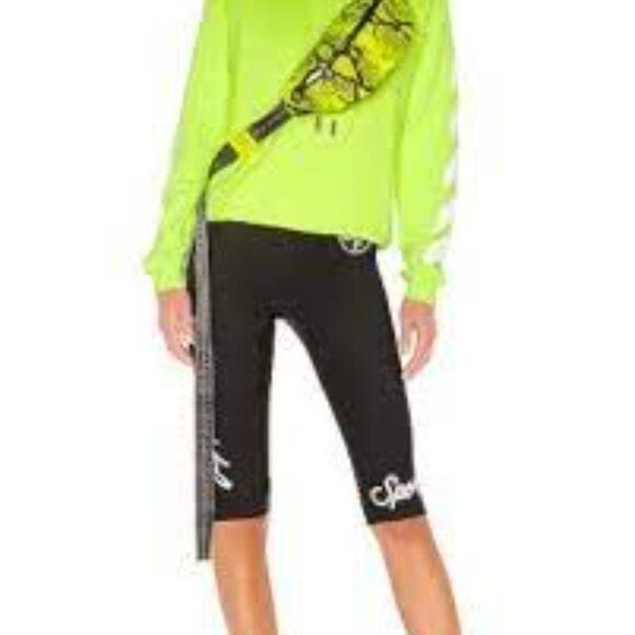 Off-White Off-White 2019 Knee Length Active Leggings Shorts Virgil Abh Size 27" / US 4 / IT 40 - 2 Thumbnail