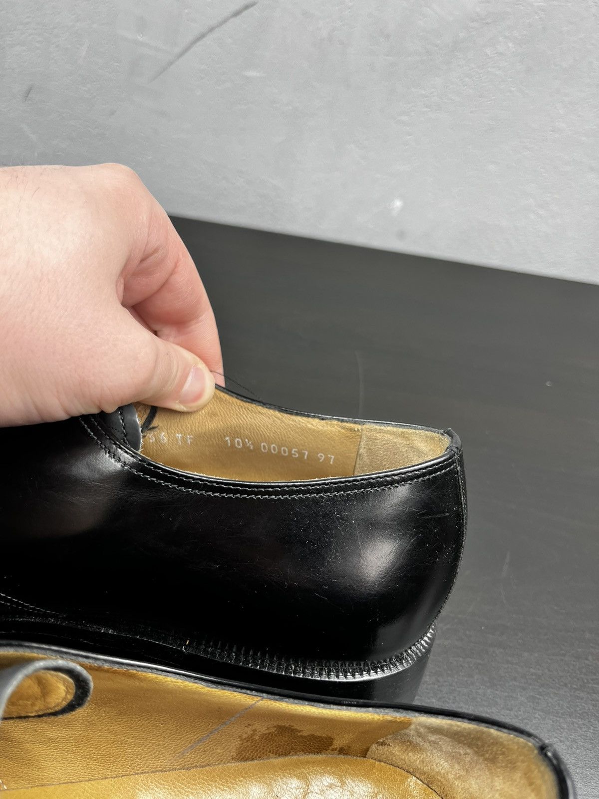 Moreschi Moreschi Made in Italy Men's Buckle Strap Black Shoes Size US 10 / EU 43 - 13 Thumbnail
