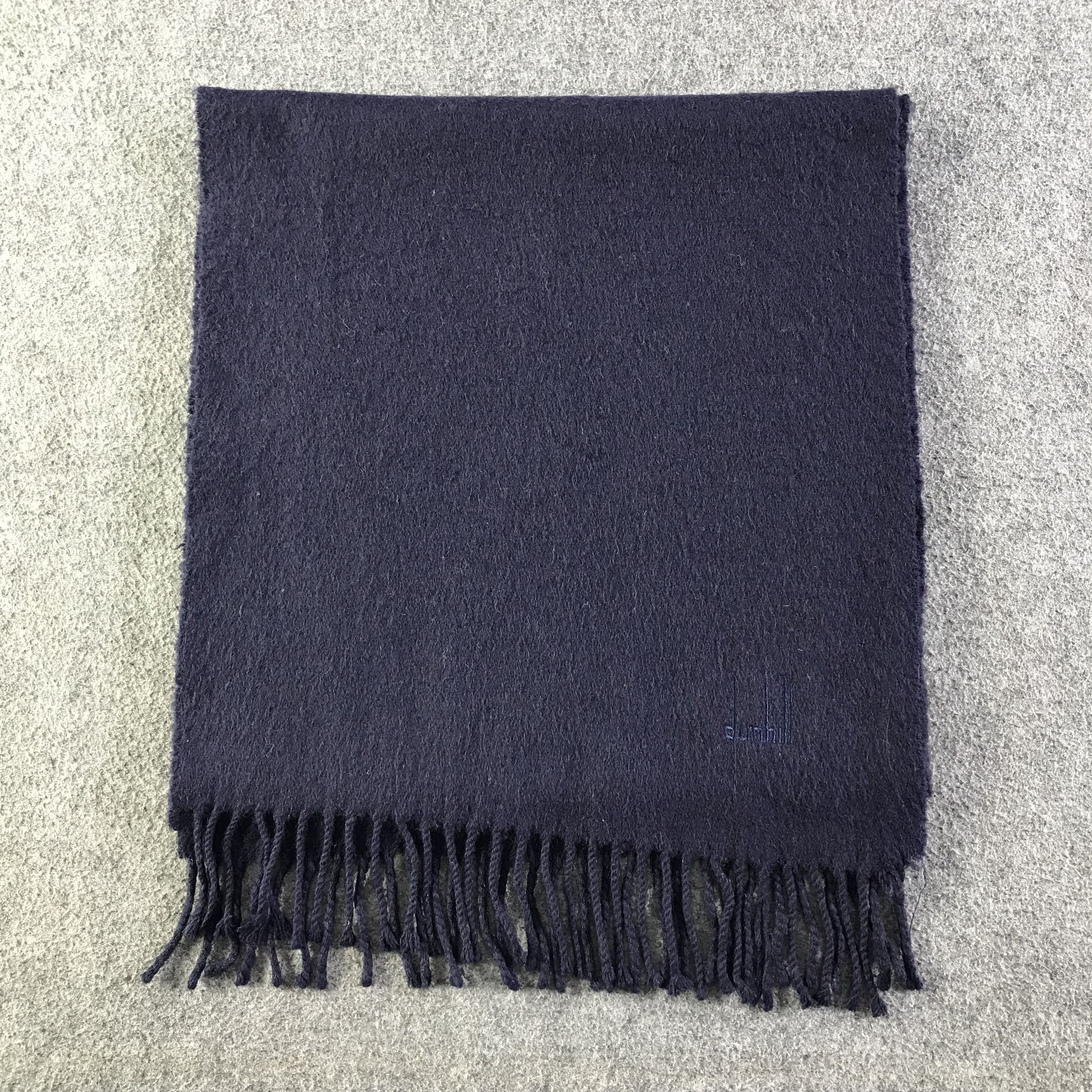 Alfred Dunhill Alfred Dunhill Cashmere Scarf / Muffler / Neckwear SS1451 Size ONE SIZE - 2 Thumbnail