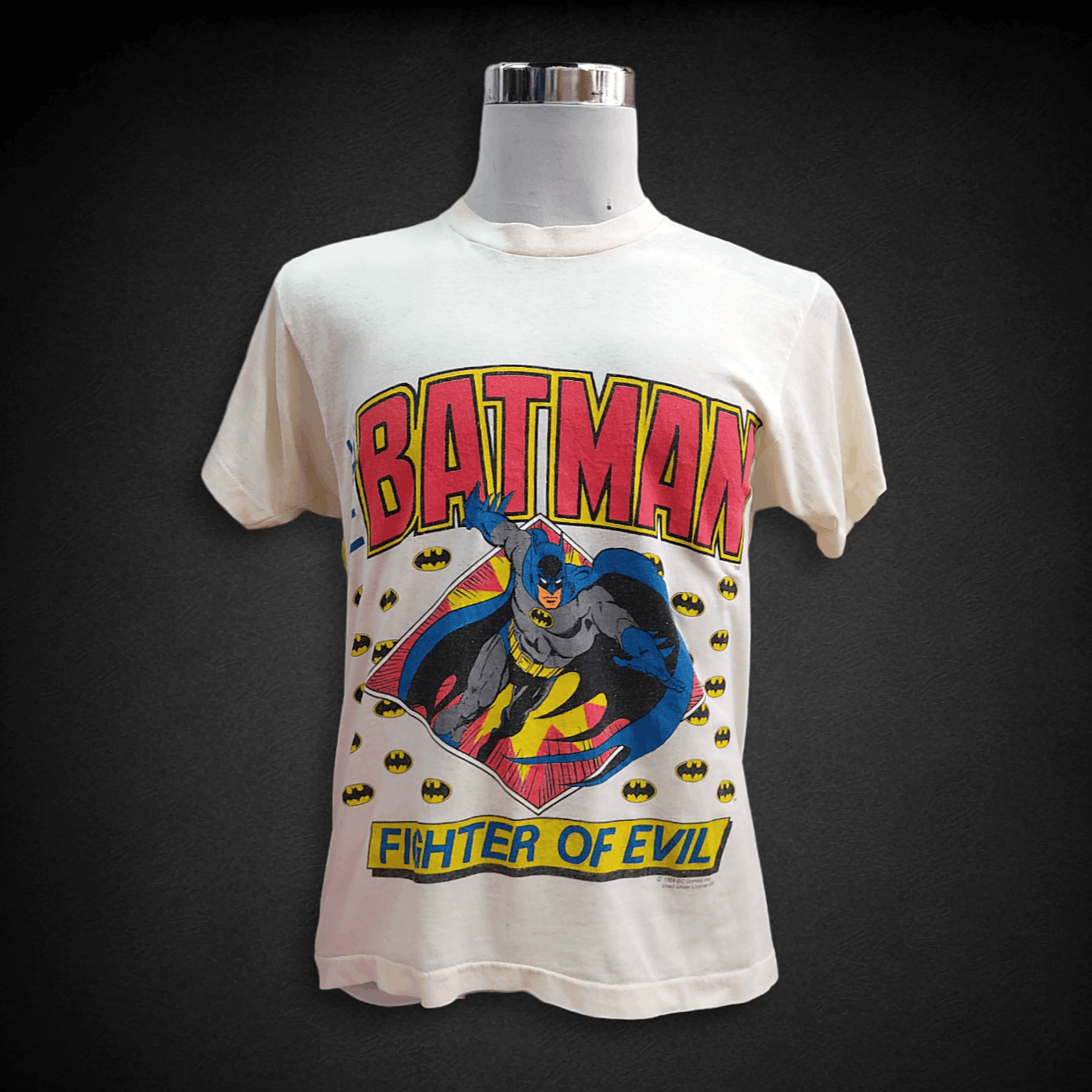 True Vintage 80s BATMAN Almost Paper Thin T-shirt