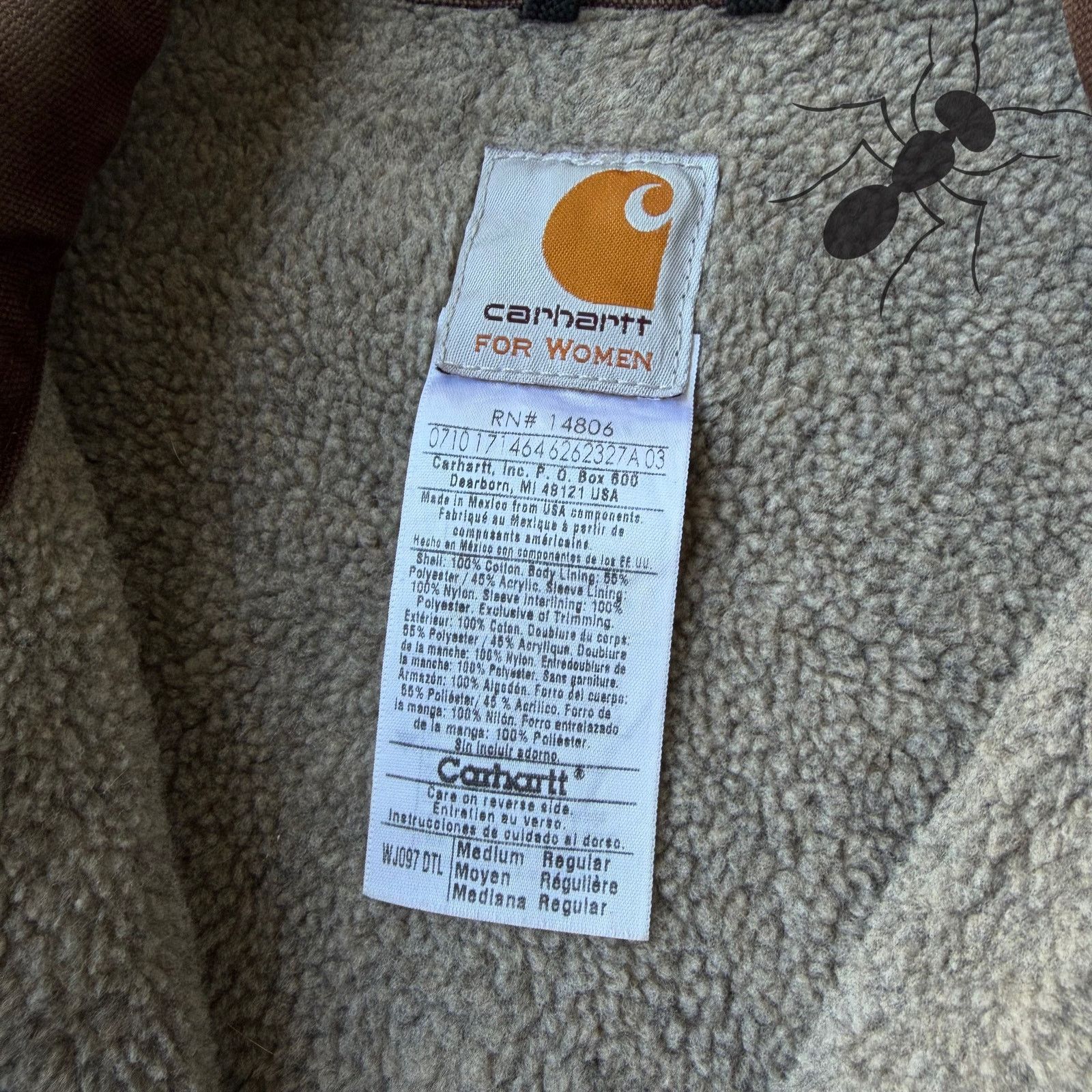Carhartt × Vintage Carhartt WJ097 DTL green Detroit WOMENS work wear jacket Size US M / EU 48-50 / 2 - 5 Thumbnail