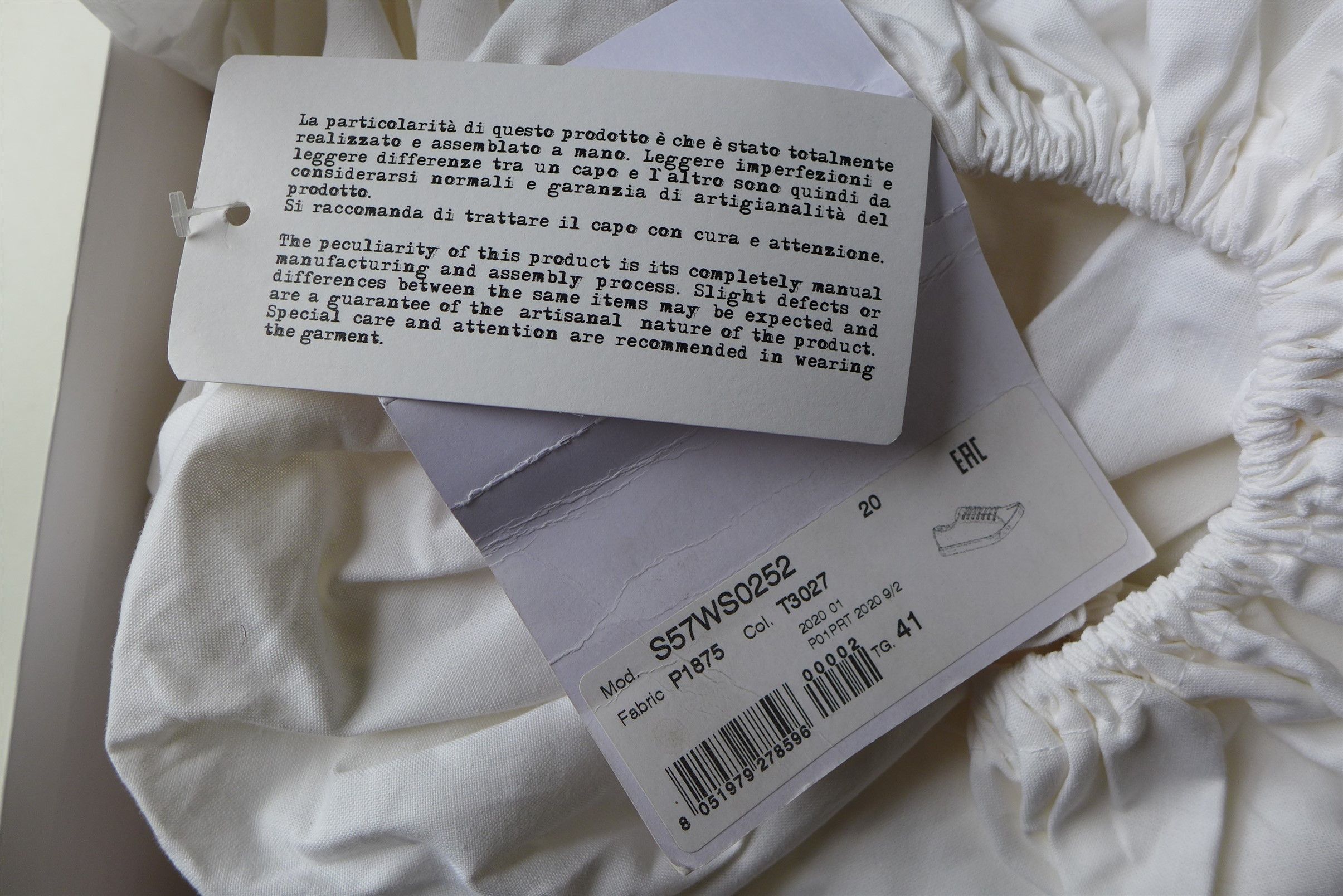 Maison Margiela Margiela Tabi Low Sneakers - Yellow Cotton Canvas Size US 8 / EU 41 - 24 Thumbnail