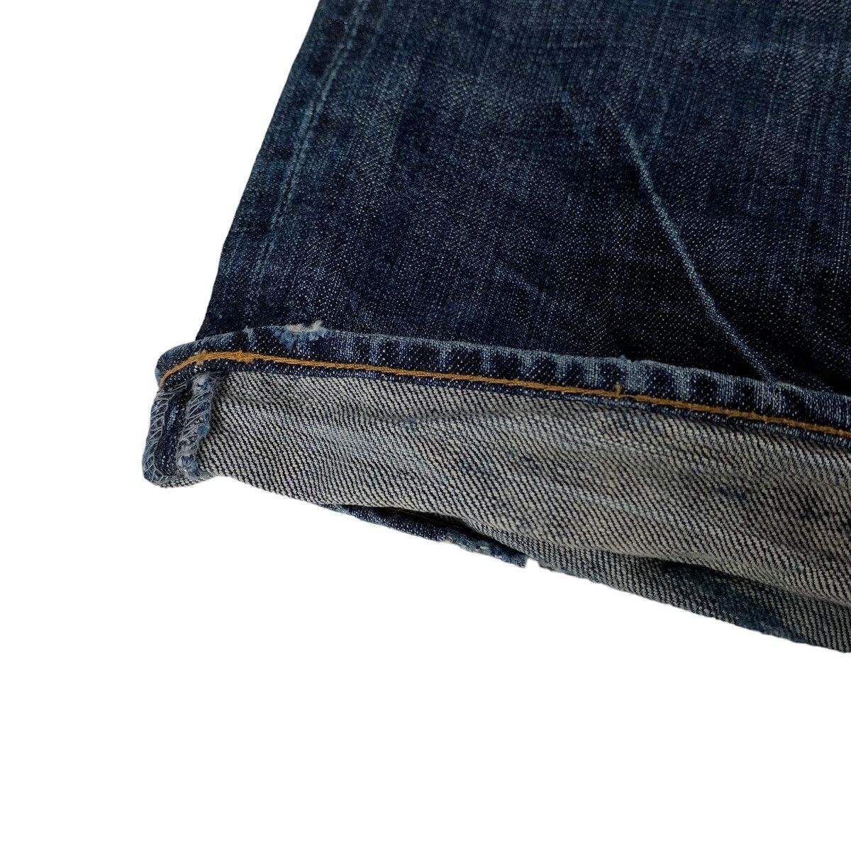 Eternal × Japanese Brand Japanese Brand Eternal Raw Denim Distressed Jeans Size US 34 / EU 50 - 10 Thumbnail