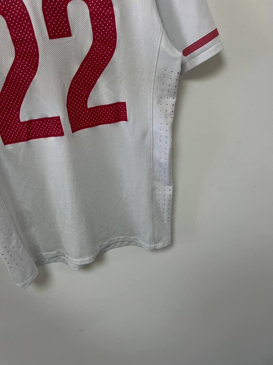 Nike Serbia World Cup 2010 Away Player Issue Jersey Football L Size US L / EU 52-54 / 3 - 9 Thumbnail