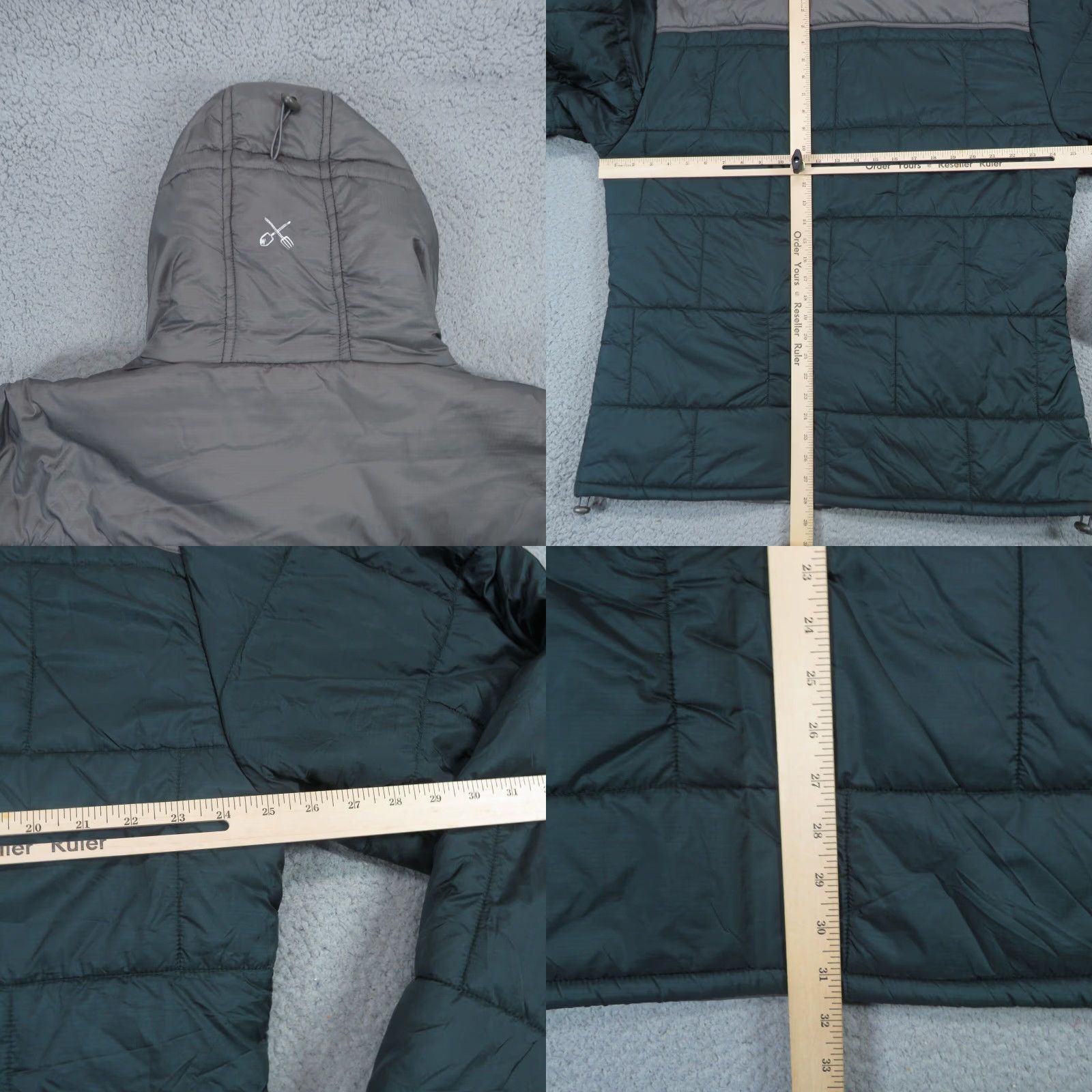 Vintage VINTAGE Coalatree Jacket Mens 2XL Gray Green Puffer Insulated Quilted Camping Adventure Size US XXL / EU 58 / 5 - 8 Thumbnail