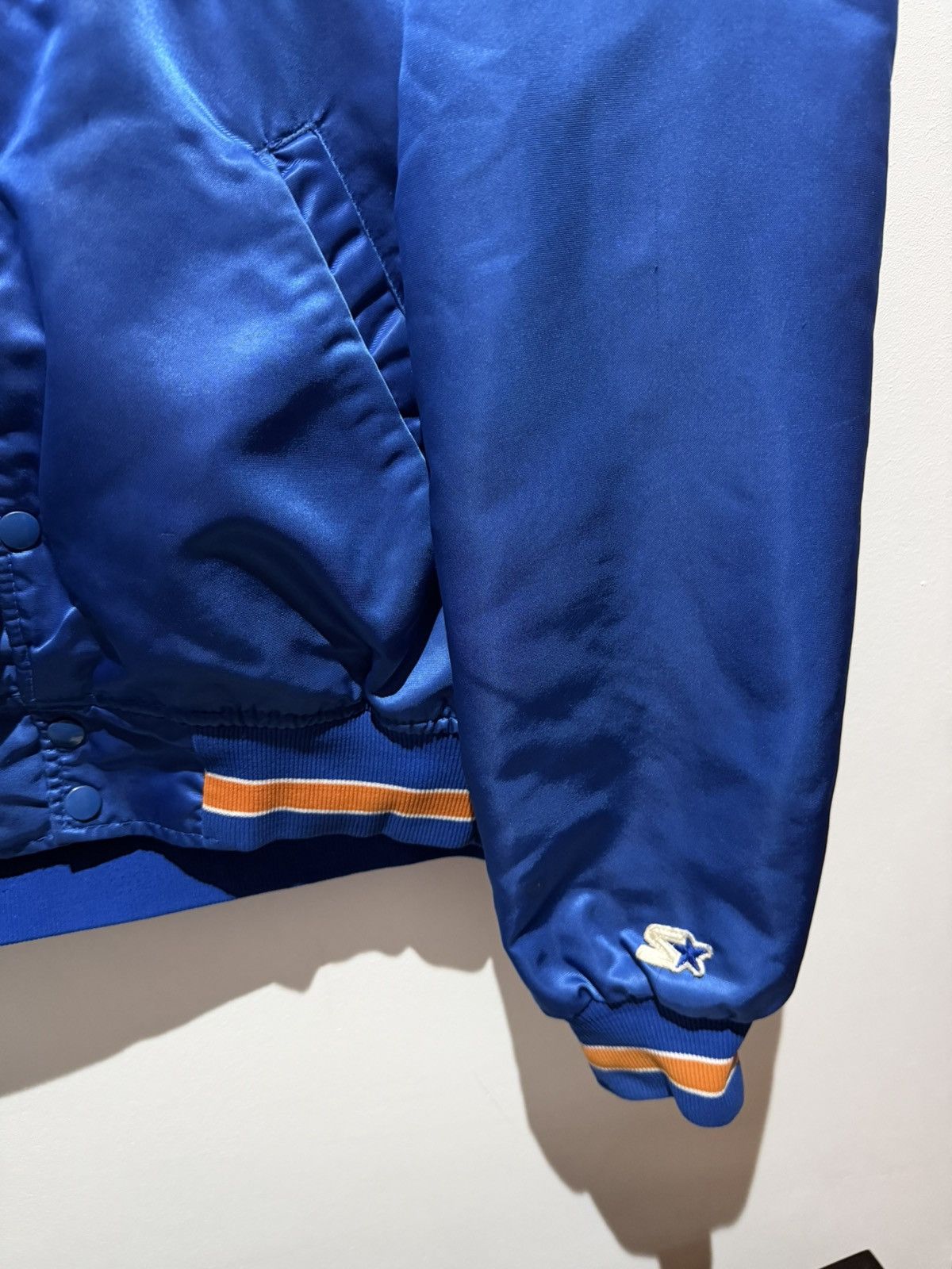 Starter Vintage 80s Starter Mets satin bomber jacket Size US M / EU 48-50 / 2 - 7 Thumbnail